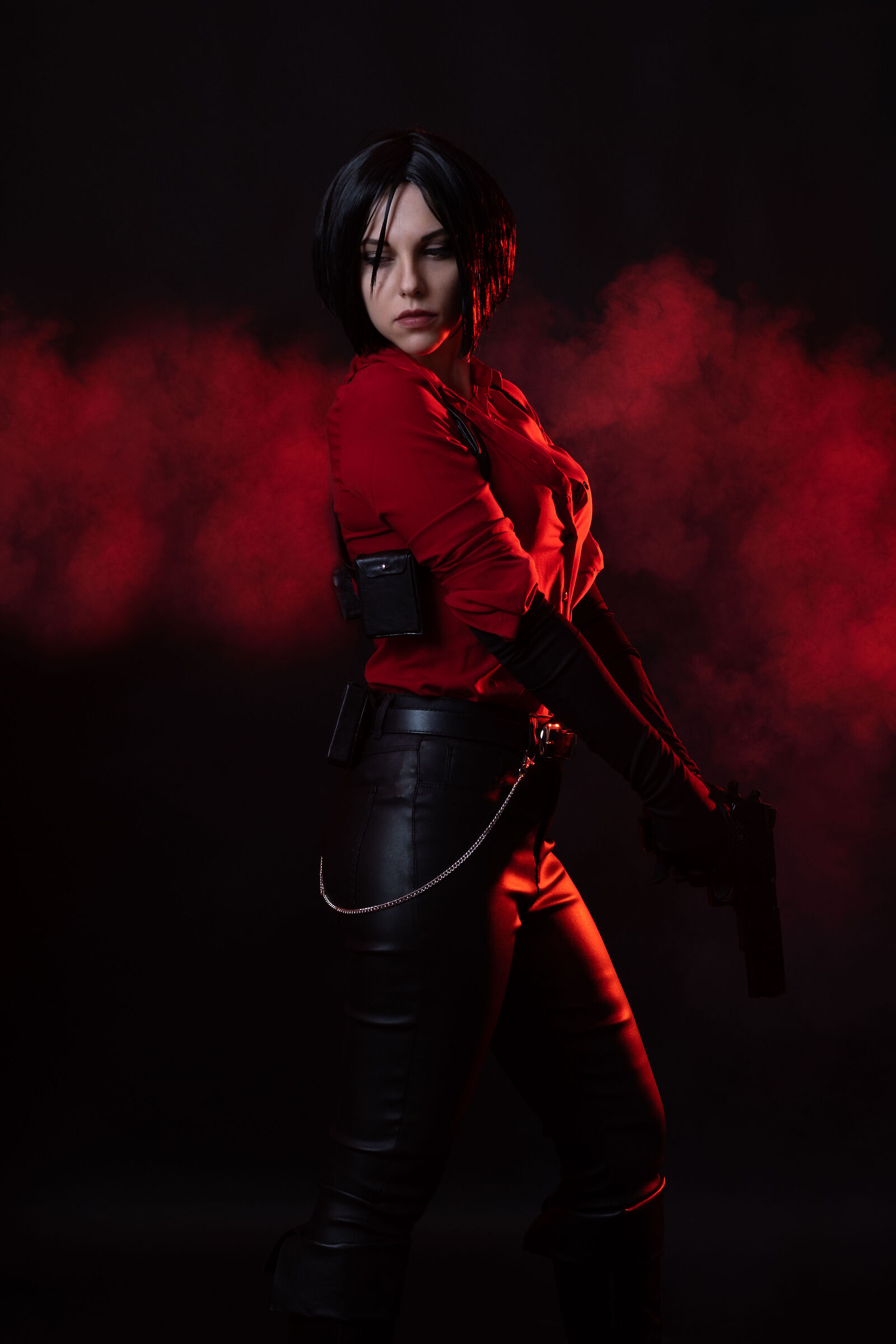 Ada Wong from Resident Evil 02...