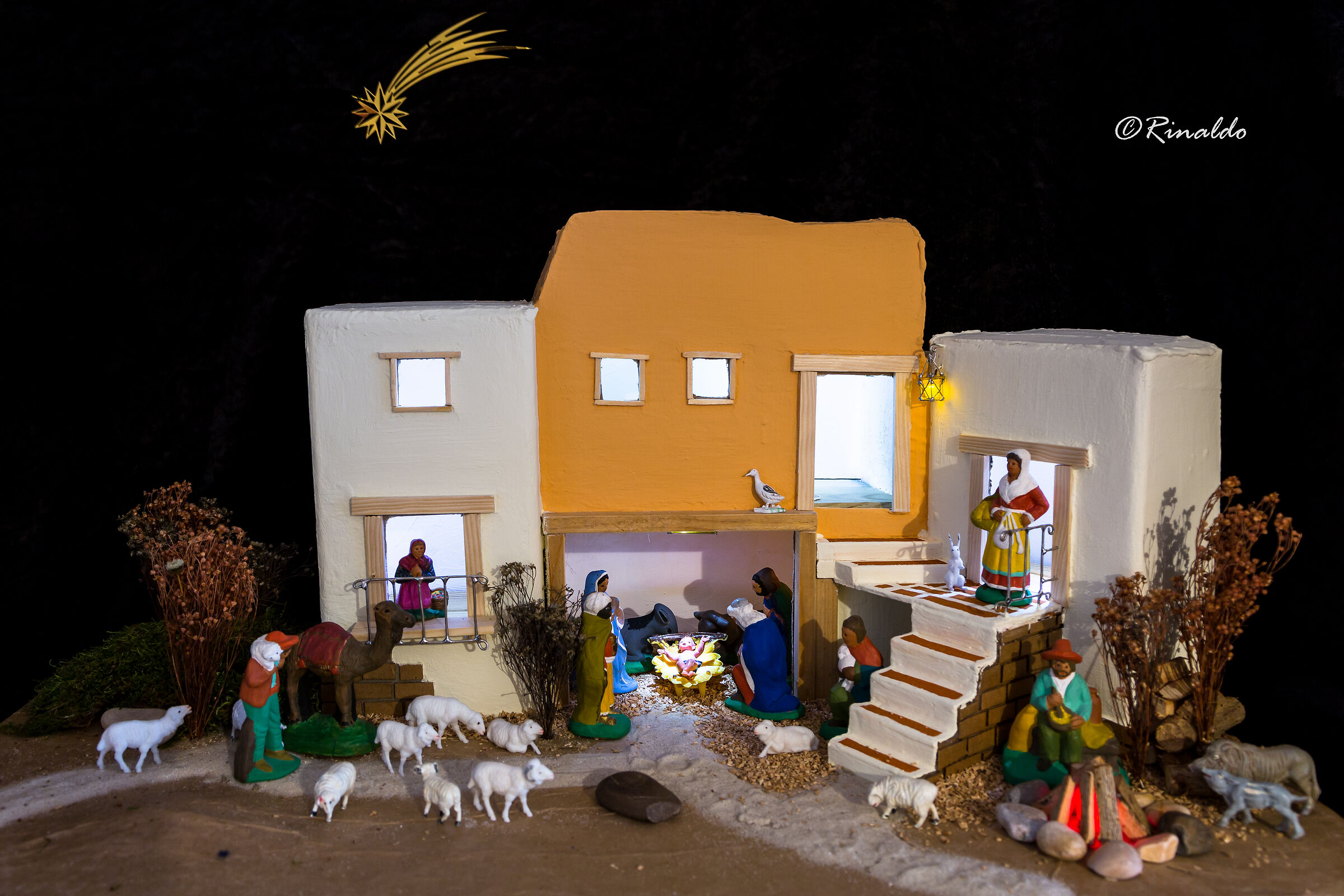 The nativity scene; an all-Italian tradition...