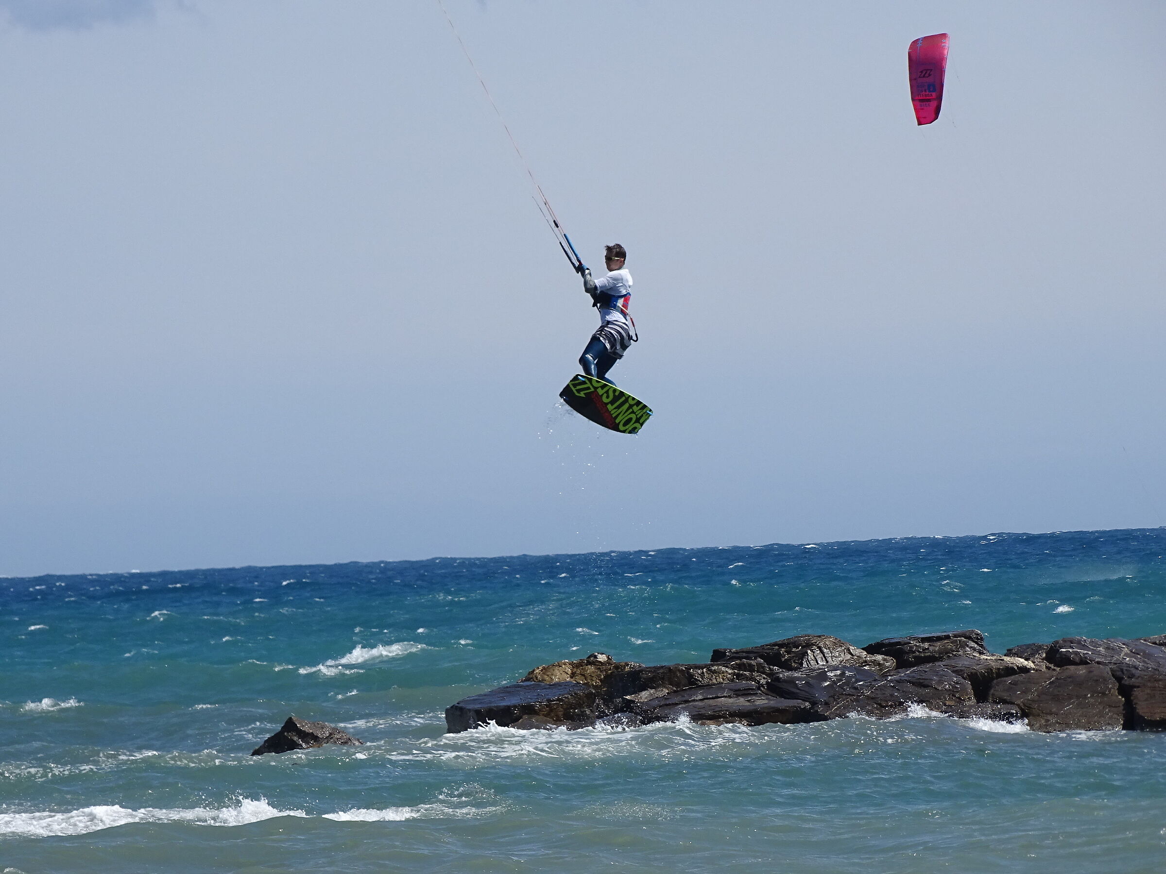 Kitesurfing ...