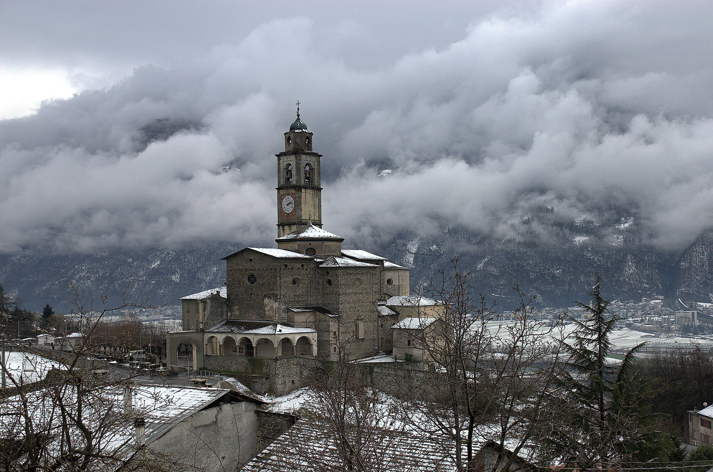 Church of Berbenno in Valtellina...