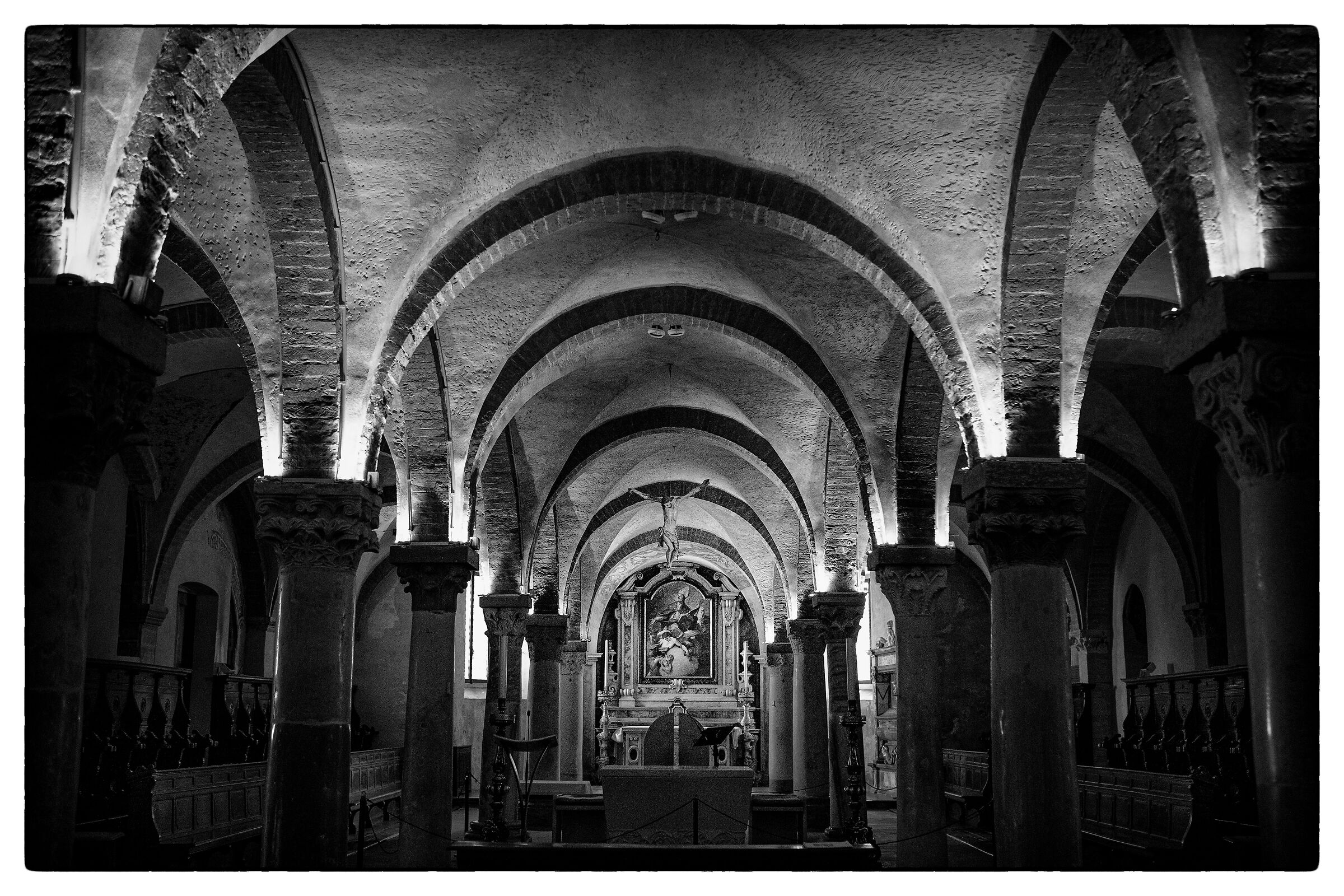 Parma - Crypt of the Duomo...