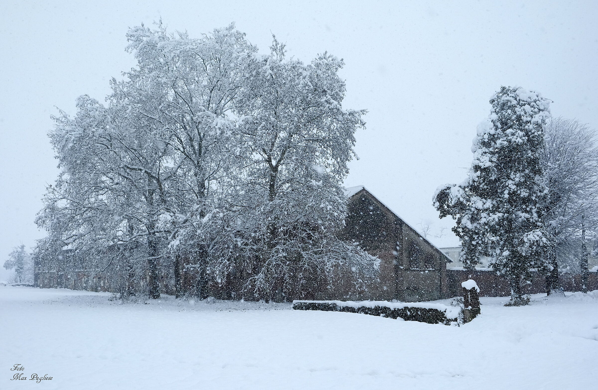 Snowy Farmhouse...