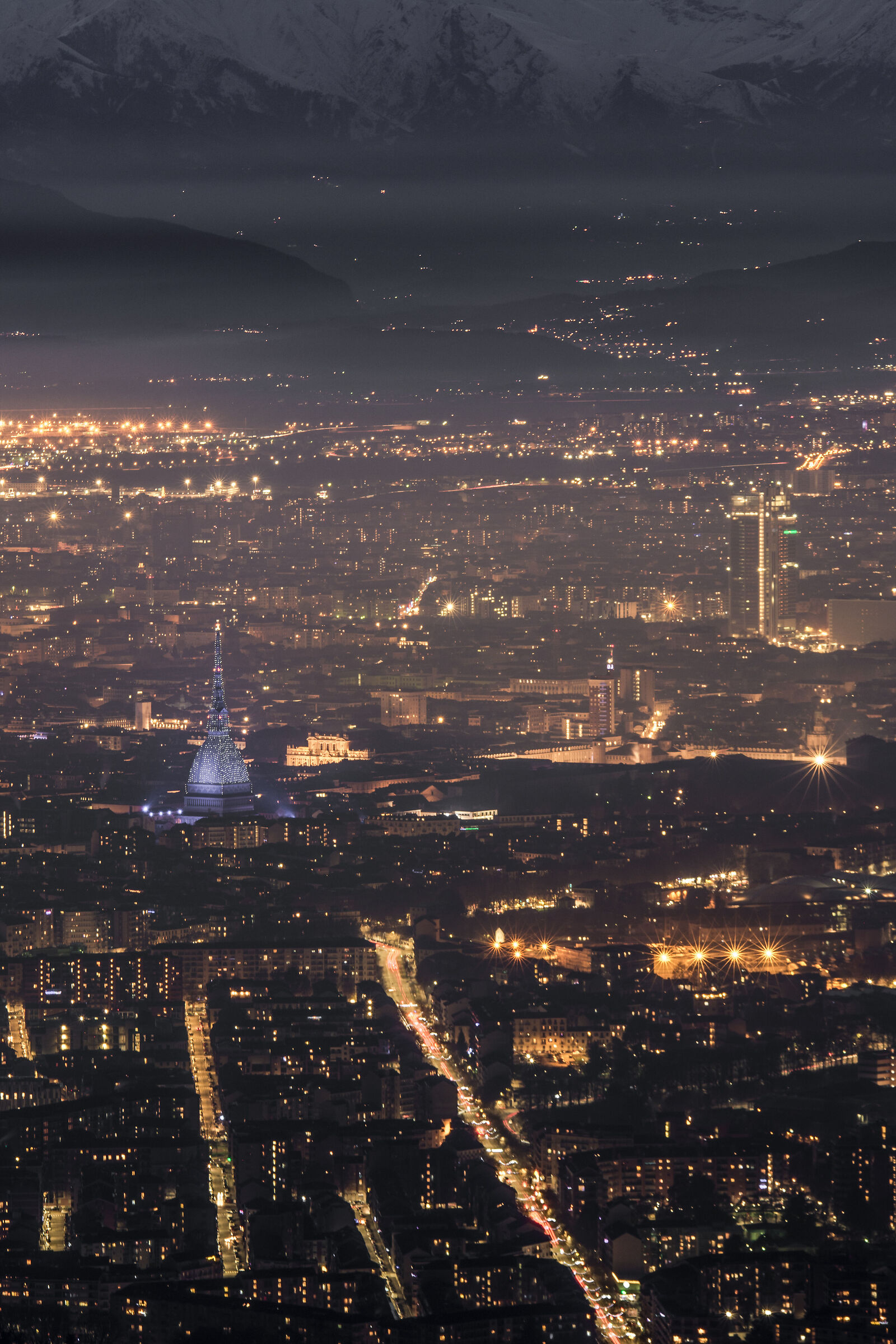 Turin at night...