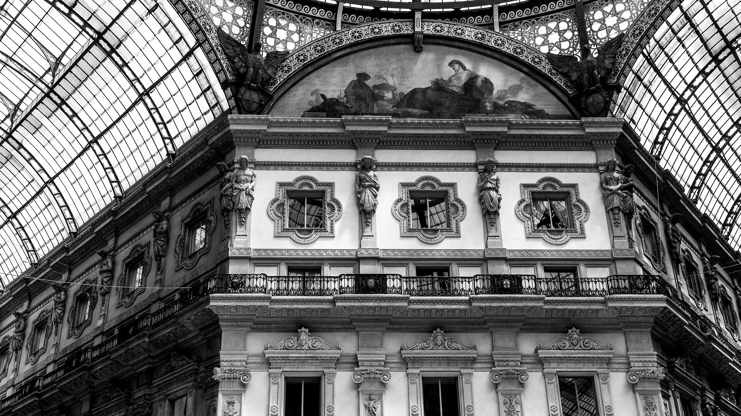 Milano, in galleria....
