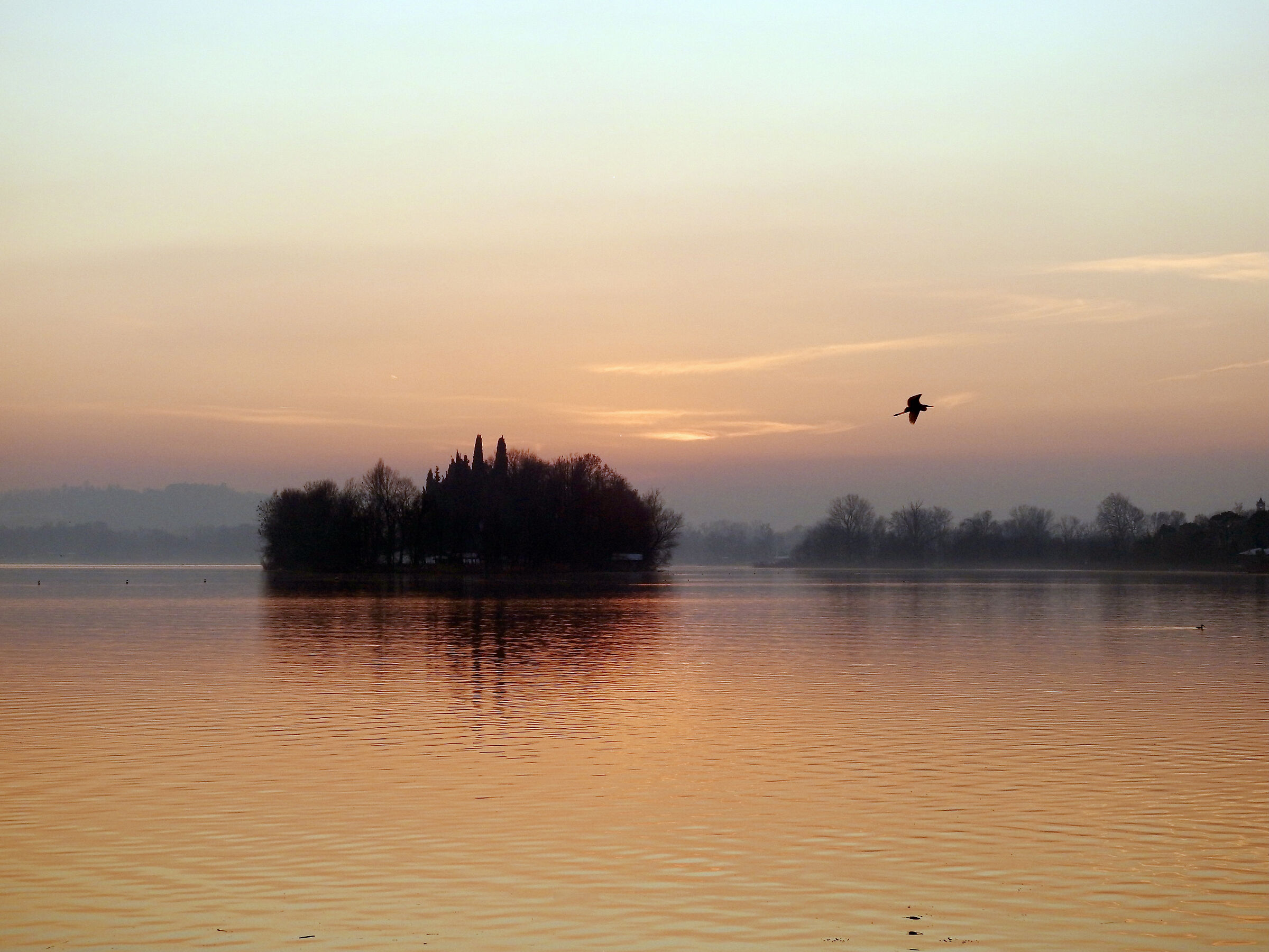 Sunset on Lake Pusiano 30/12/2020...