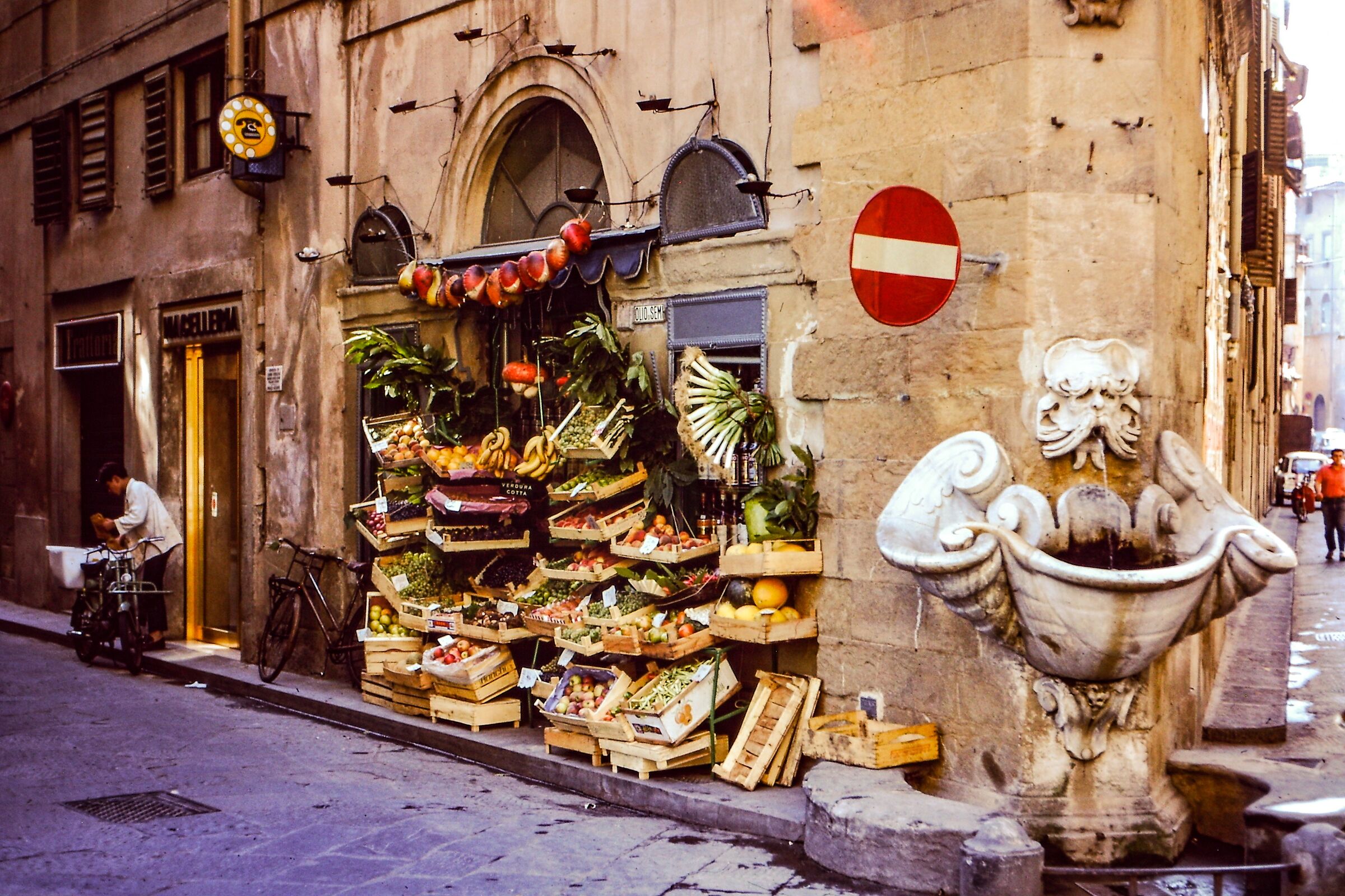Through the streets of Florence in '68...