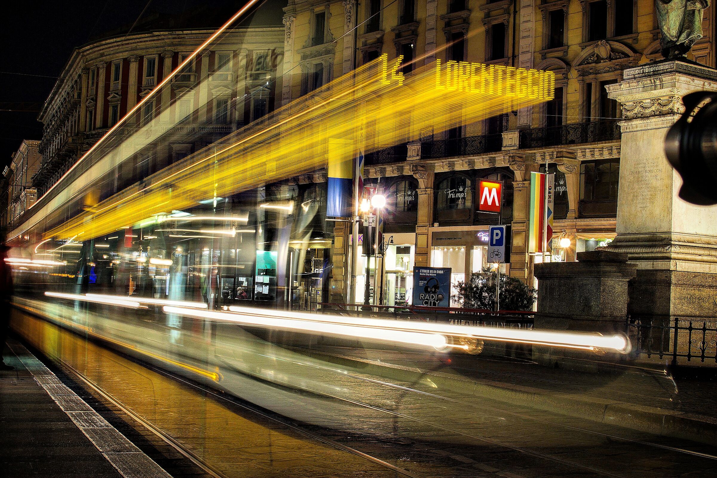 tram 14 Milan...