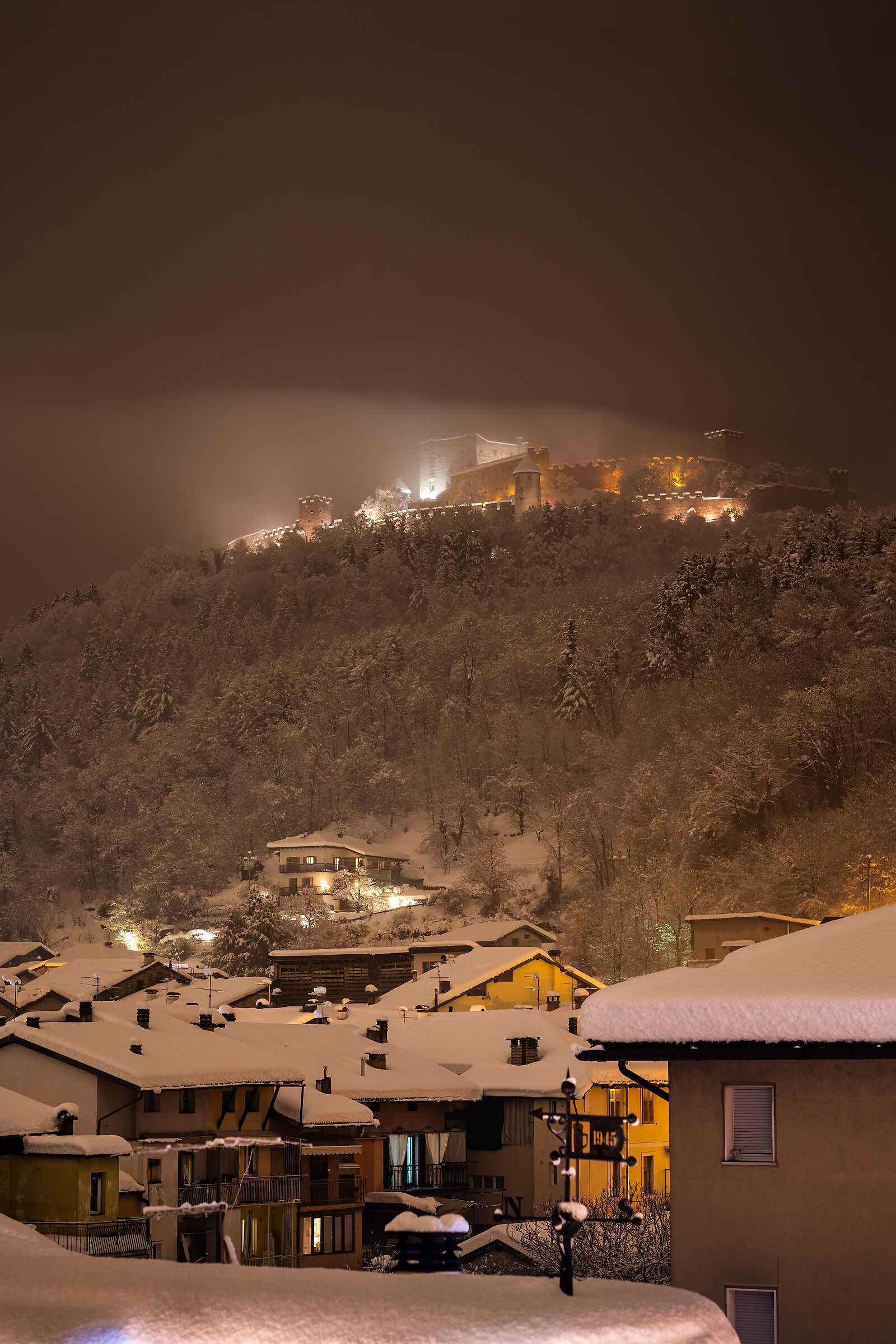 Sotto la neve 1 Pergine Valsugana (Trentino - Italia)...