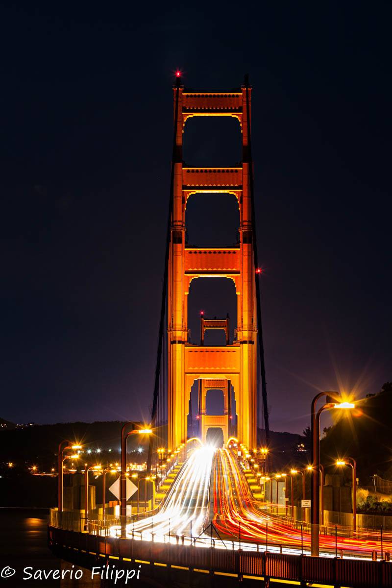 Golden Gate Bridge at Night...