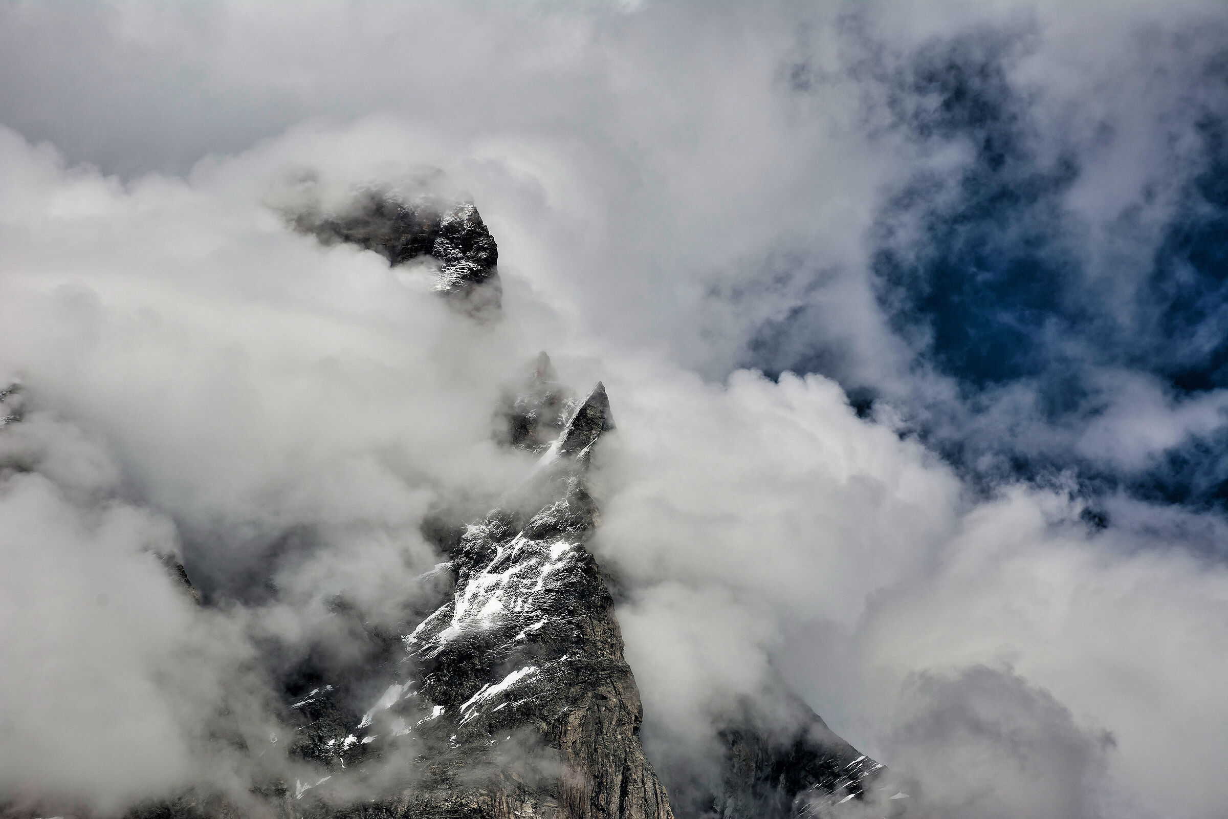 The Matterhorn in the Clouds...