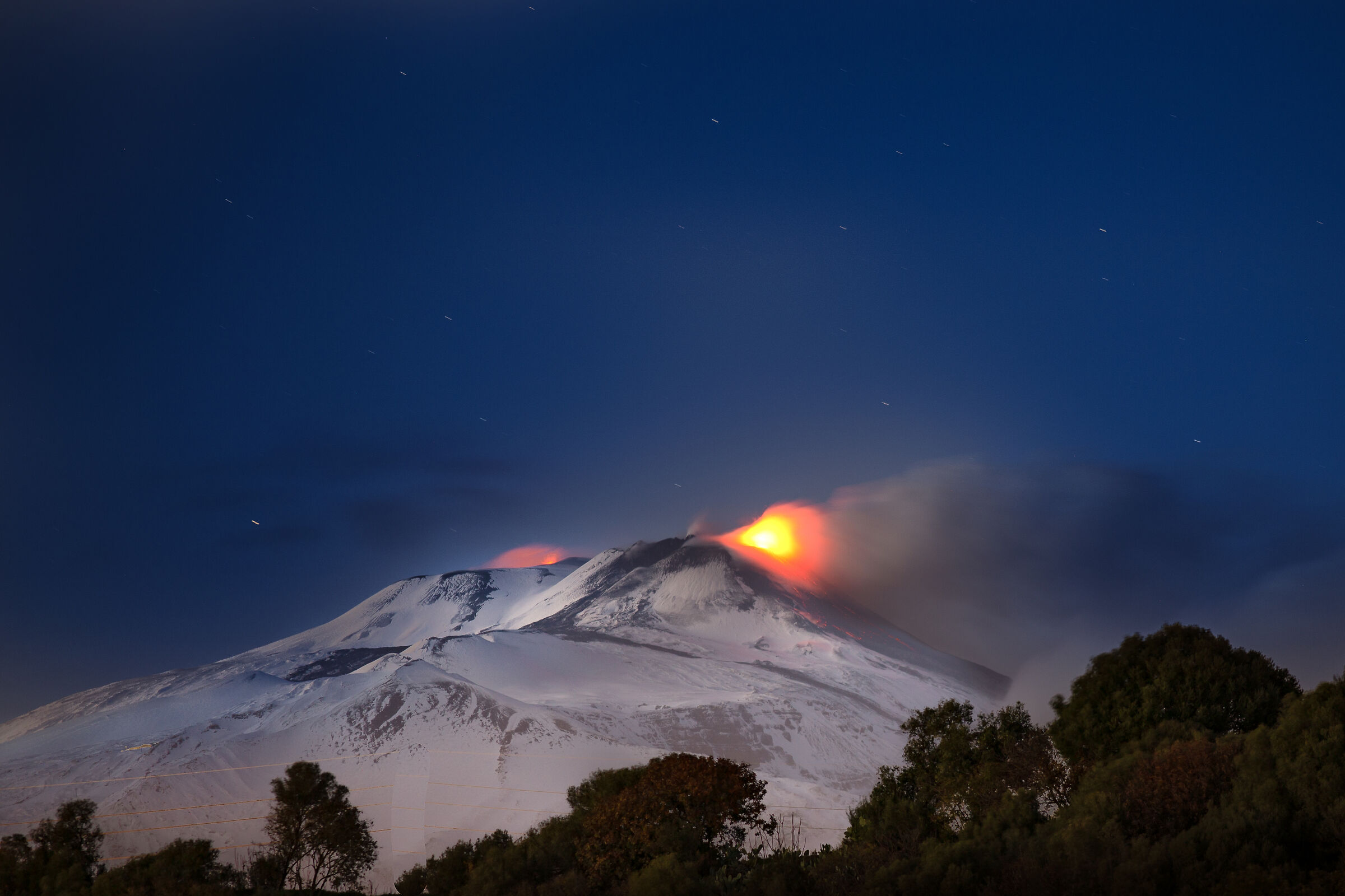 Mount Etna ...