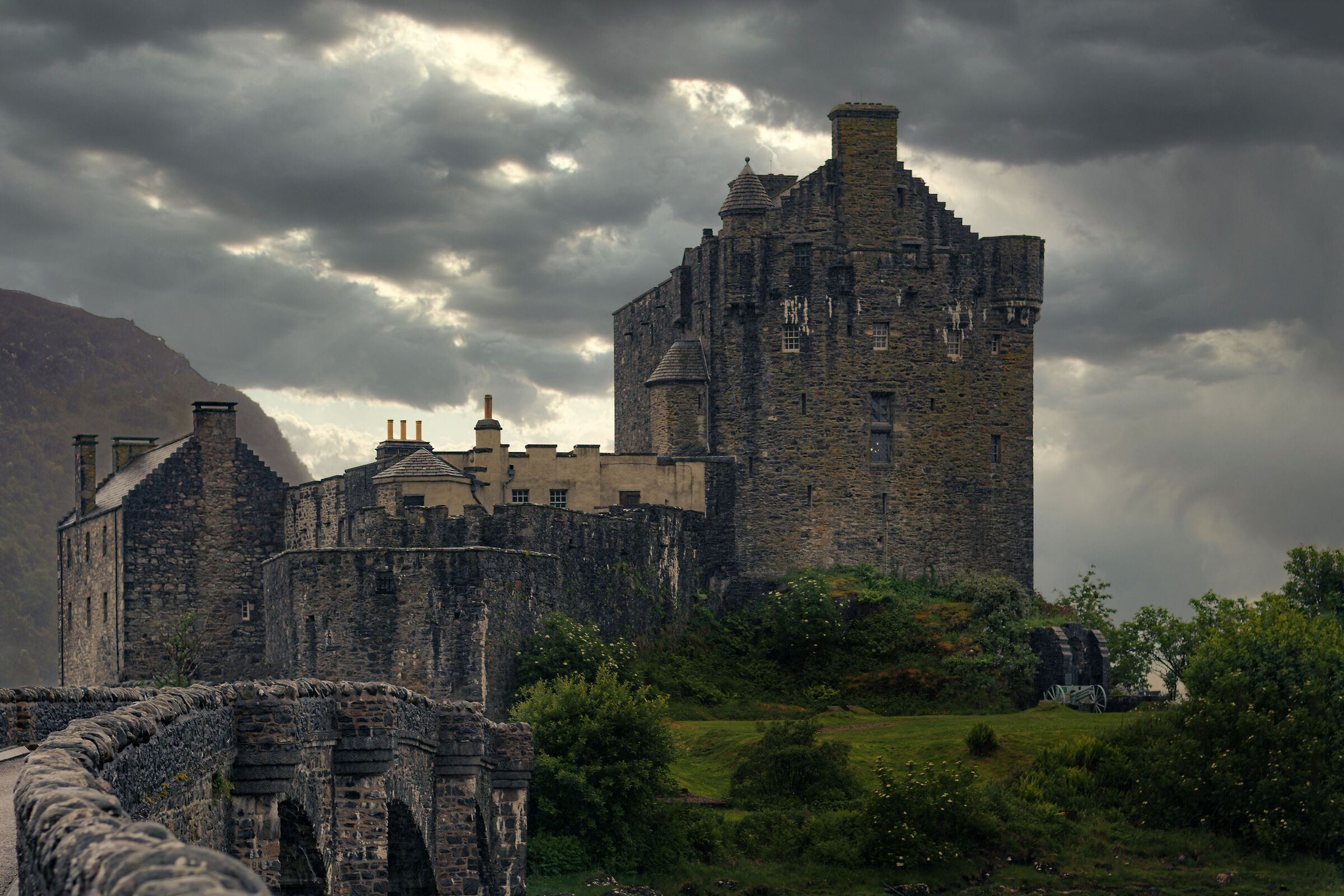 The Eilean castle...