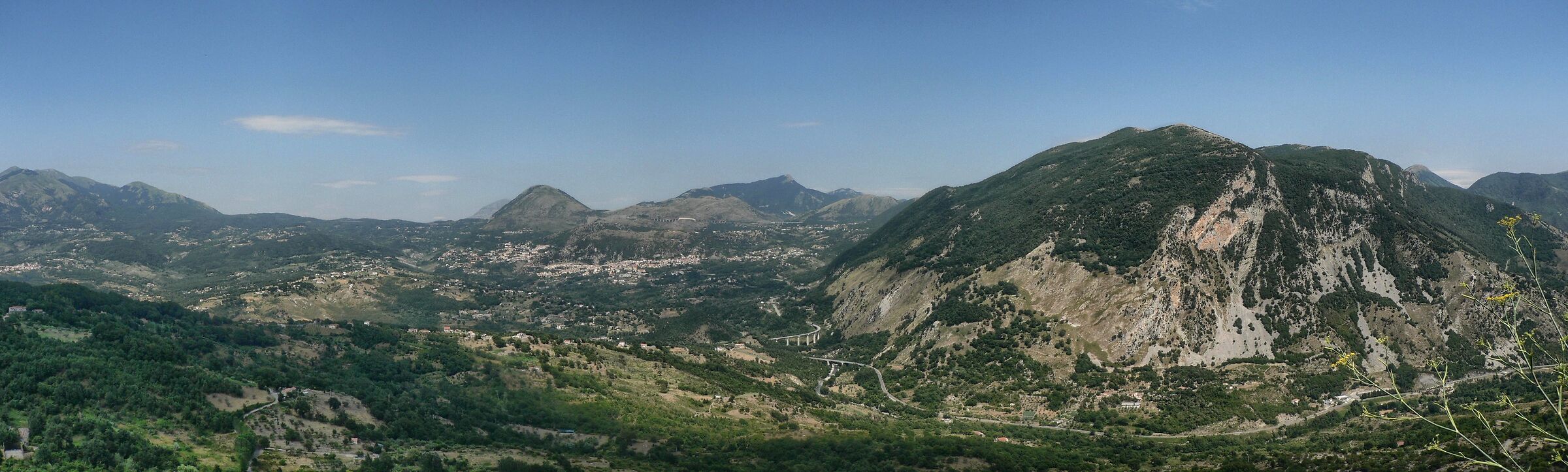 La Valle del Noce vista da Trecchina (pz)...