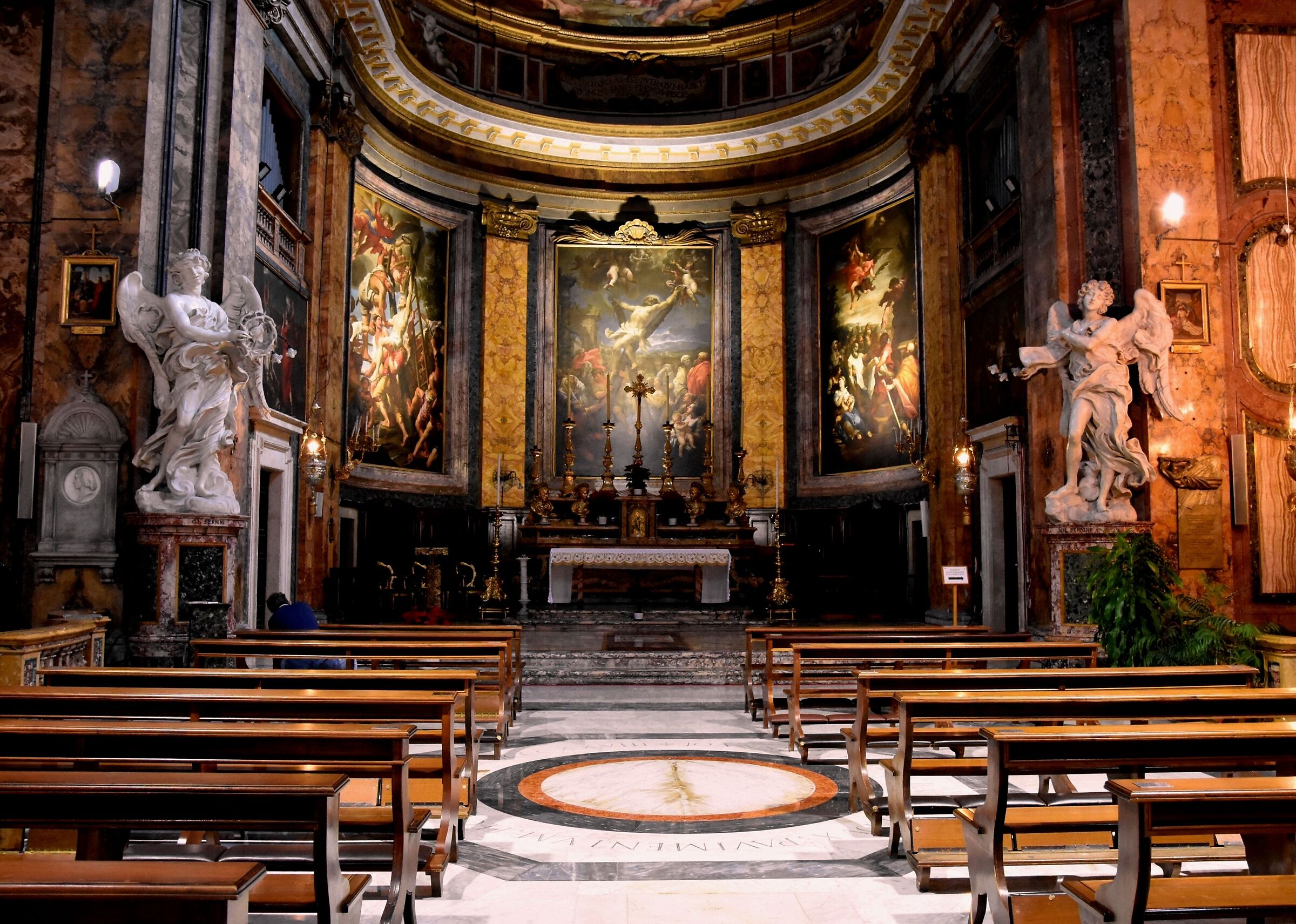 Sant'Andrea delle Fratte "Gli Angeli di Bernini"...