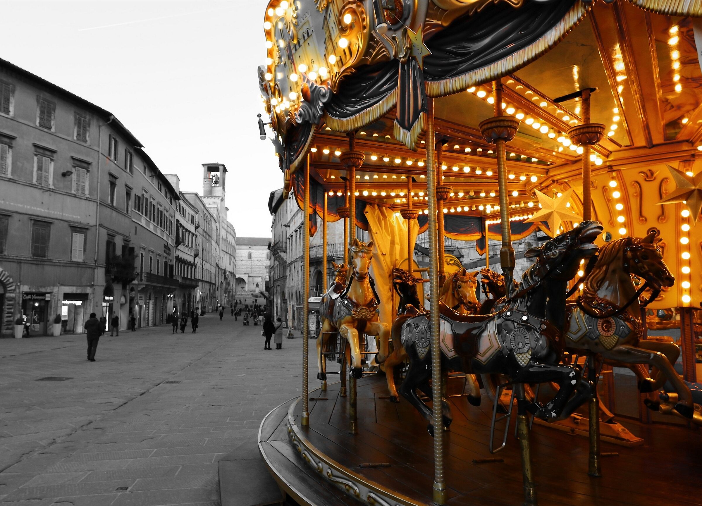 Carousel in Perugia...
