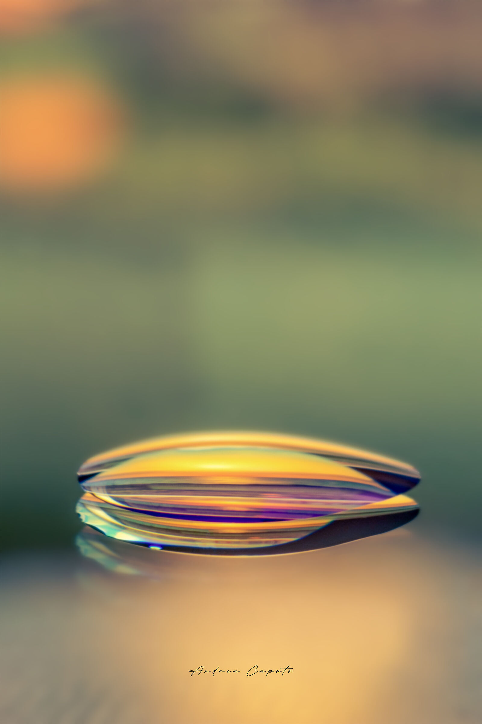 Sunset in a Drop...