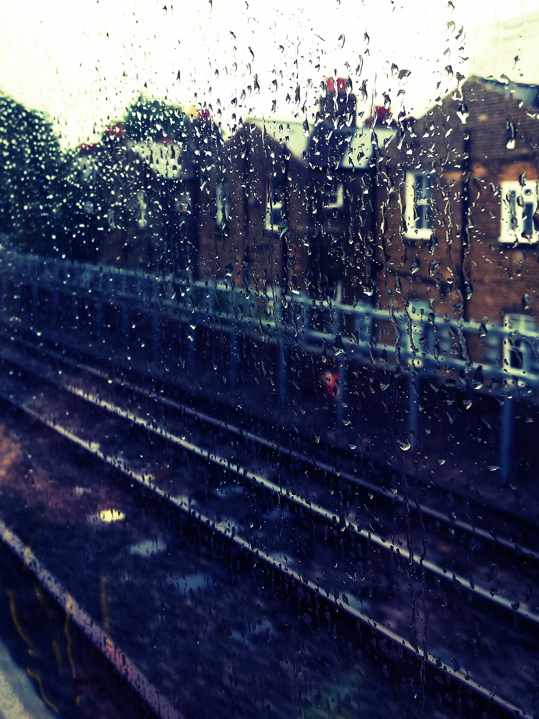 Viaggiare in un giorno di pioggia...