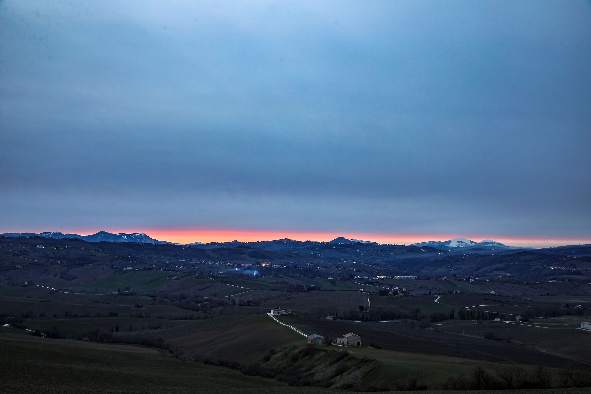 Panoramas of the Marche...