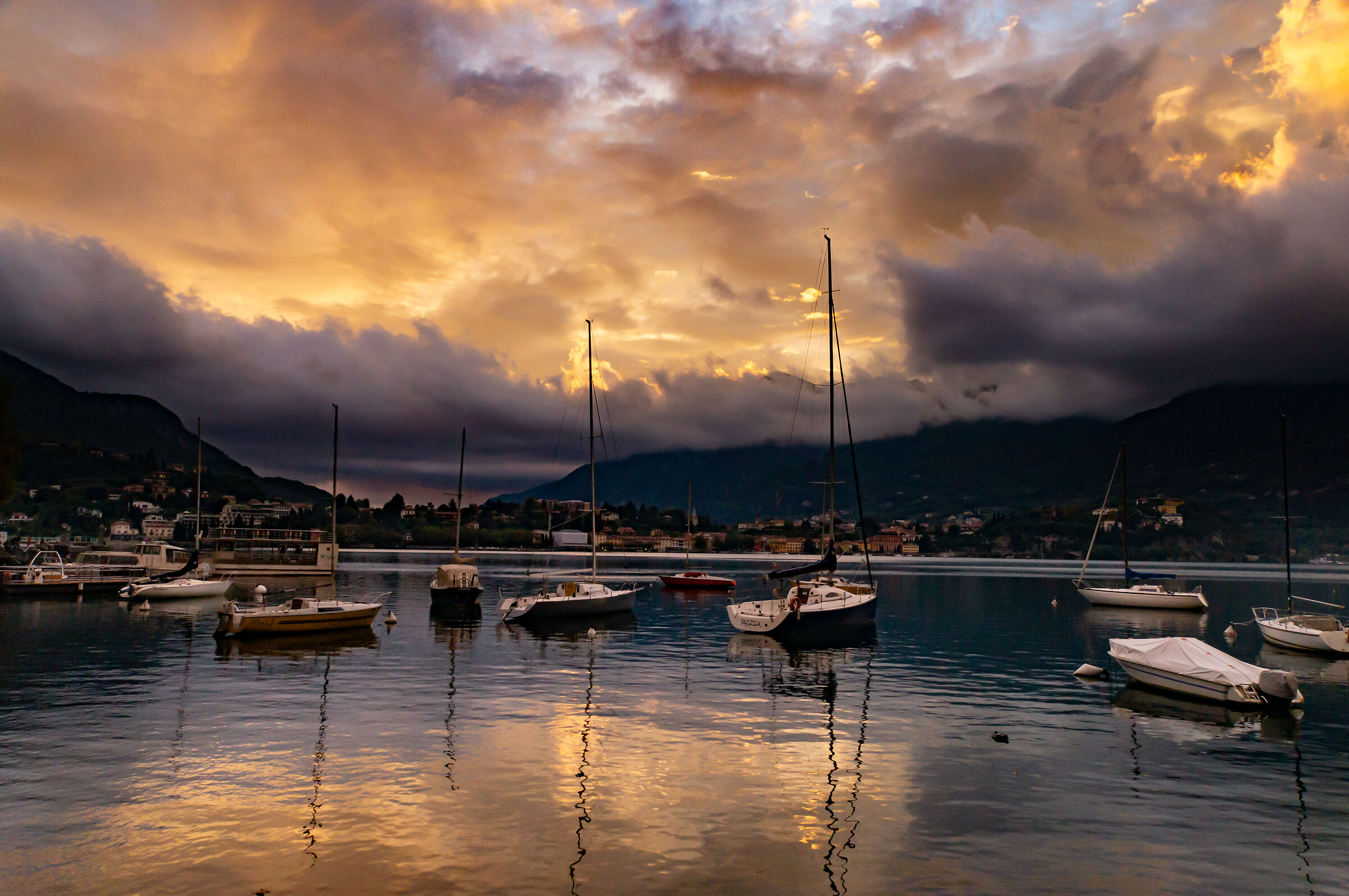 Clouds & Boats...