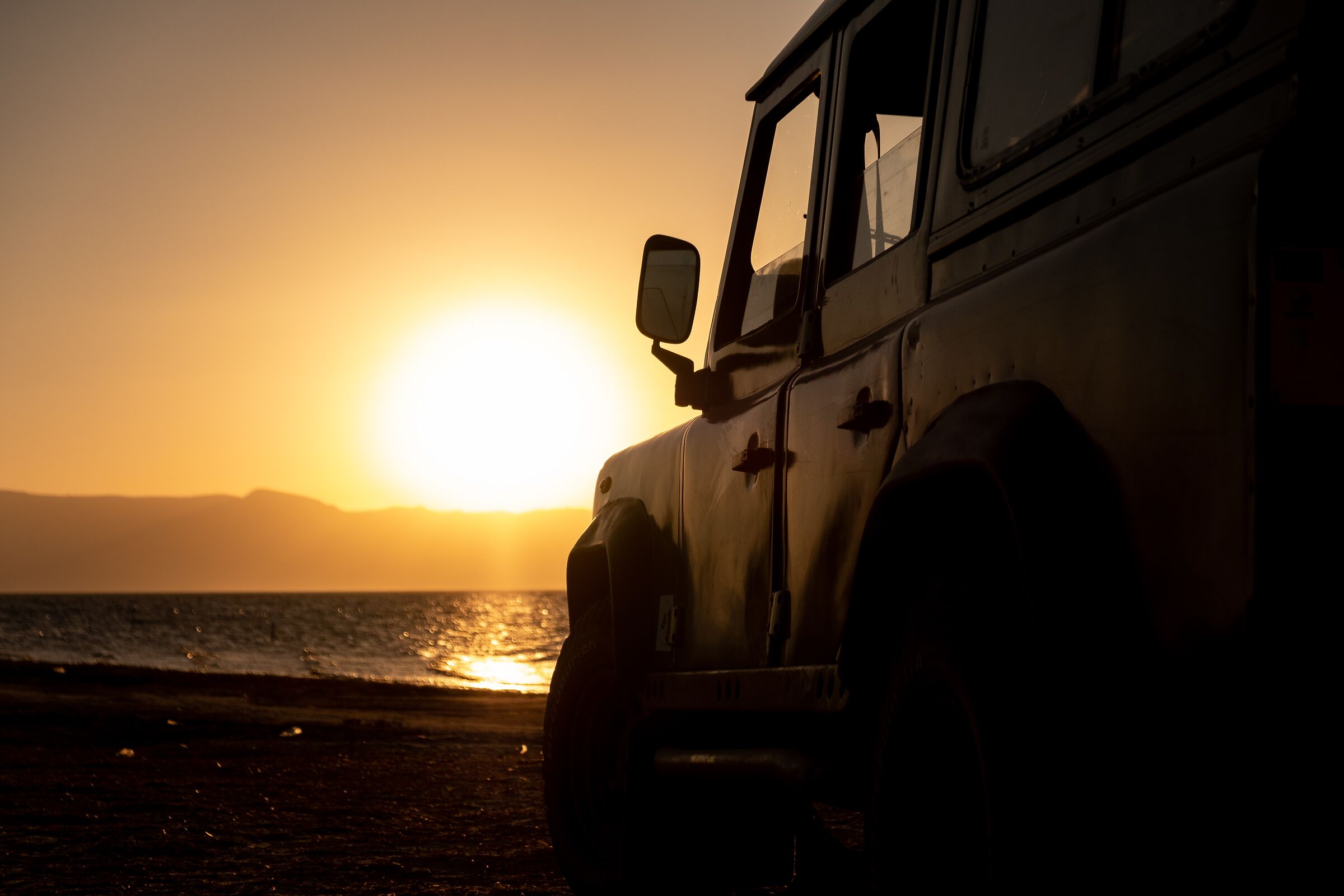 safari sunset...