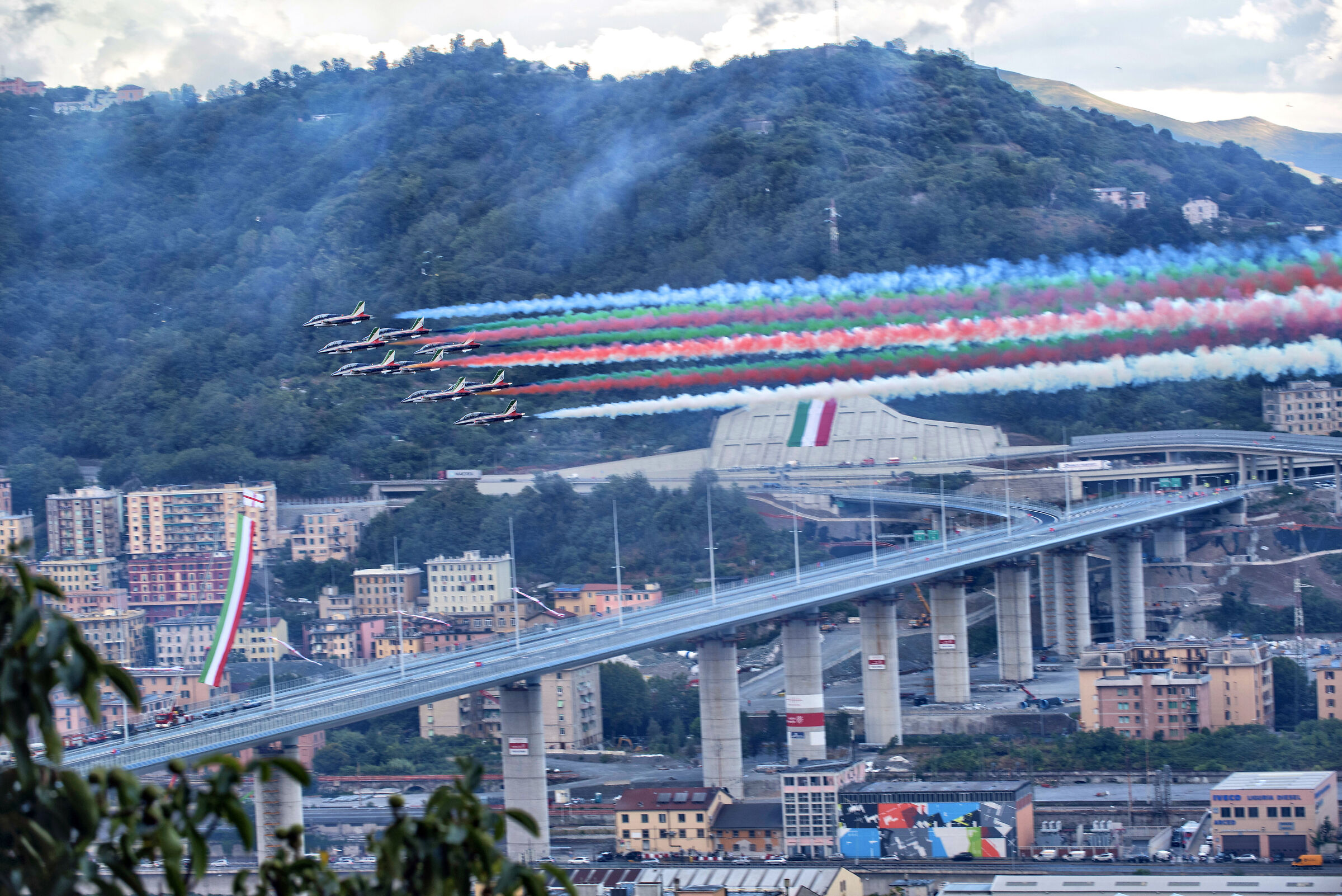 Inaugurazione Ponte San Giorgio - Genova...