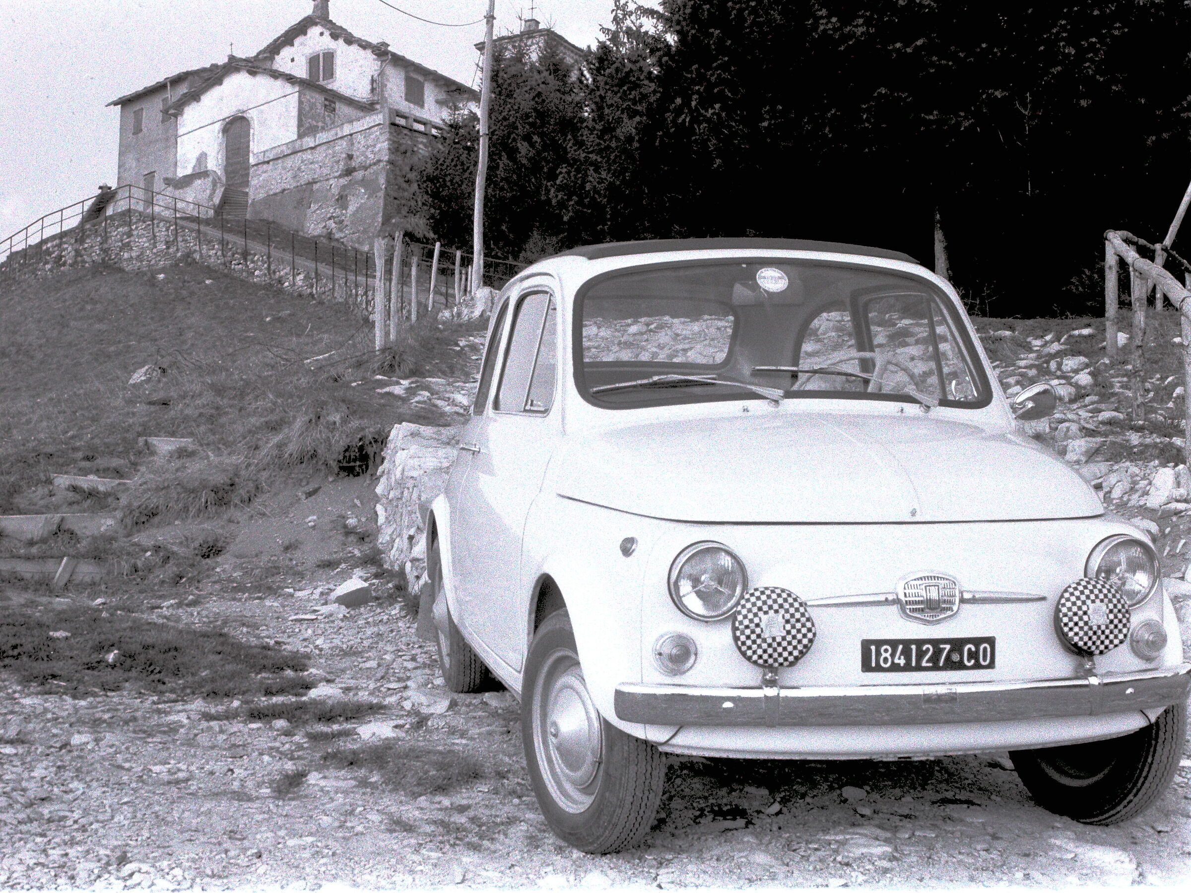 Canonet fotofrafa Fiat 500    - Como 1966...