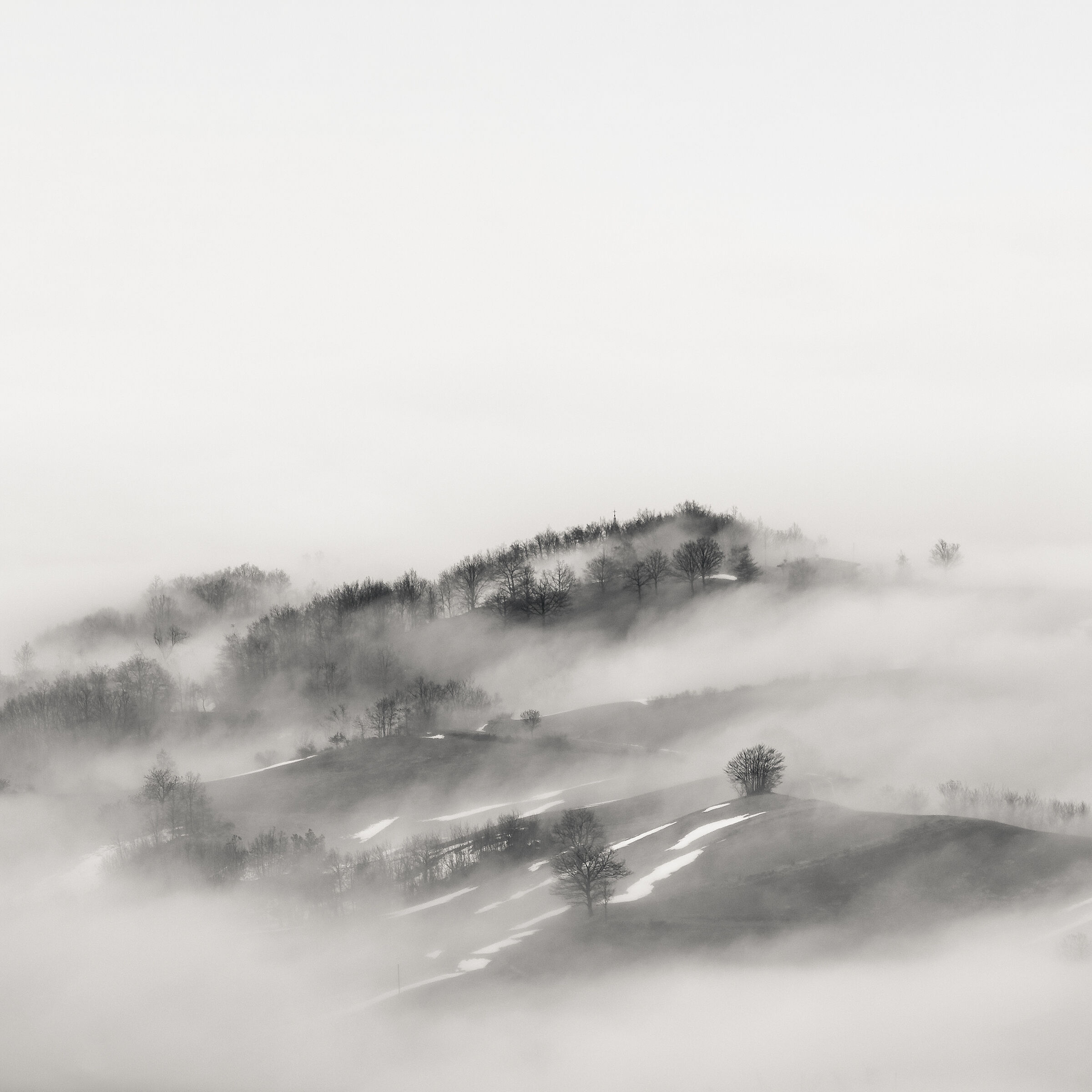 Foggy Hills...