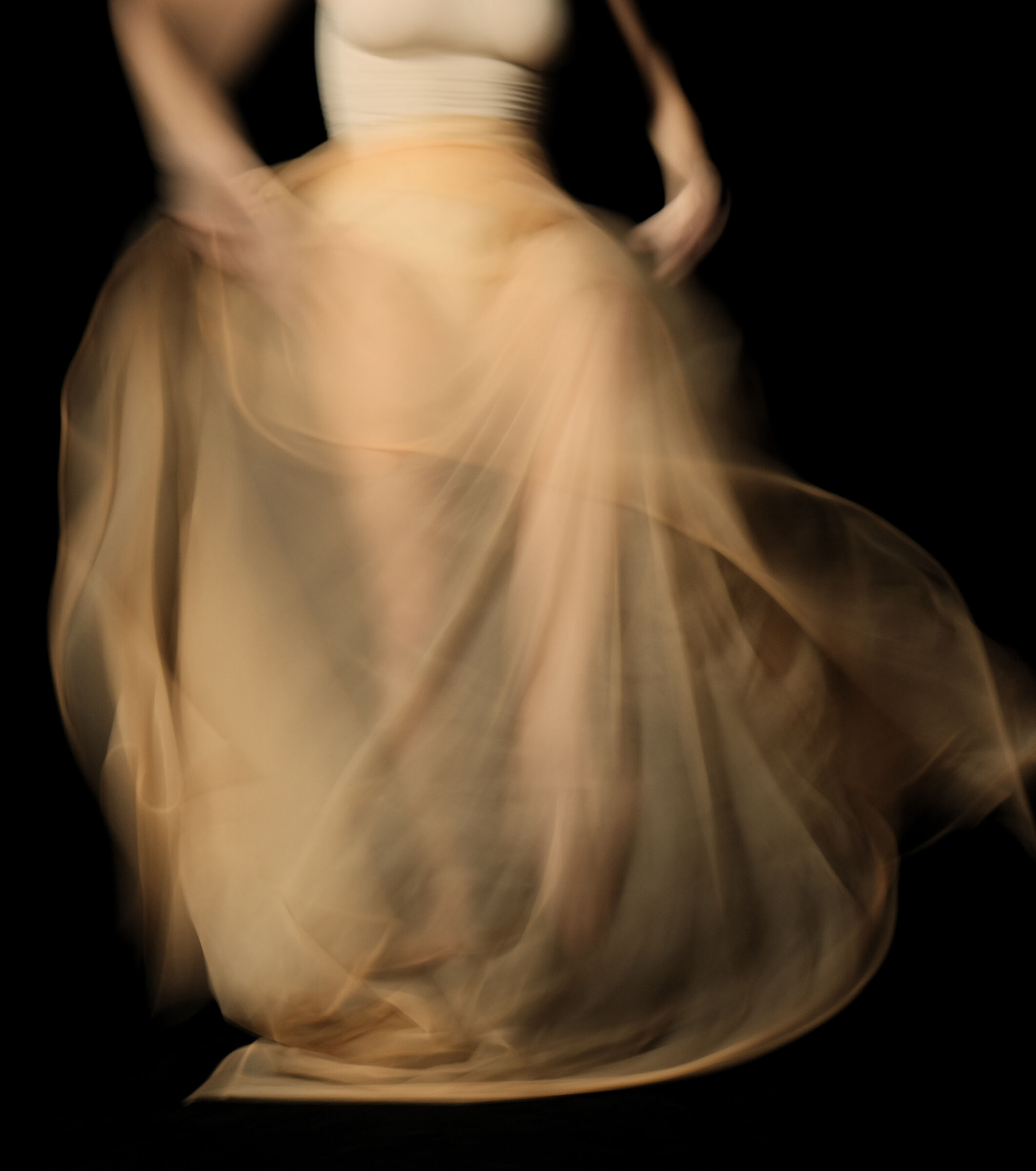 Shooting con ballerina...