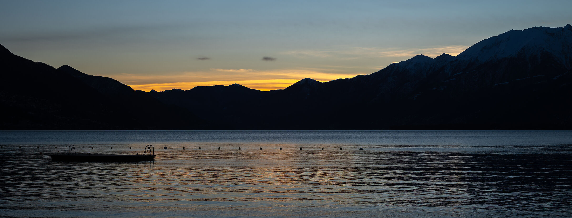 Lake Maggiore in Tenero...