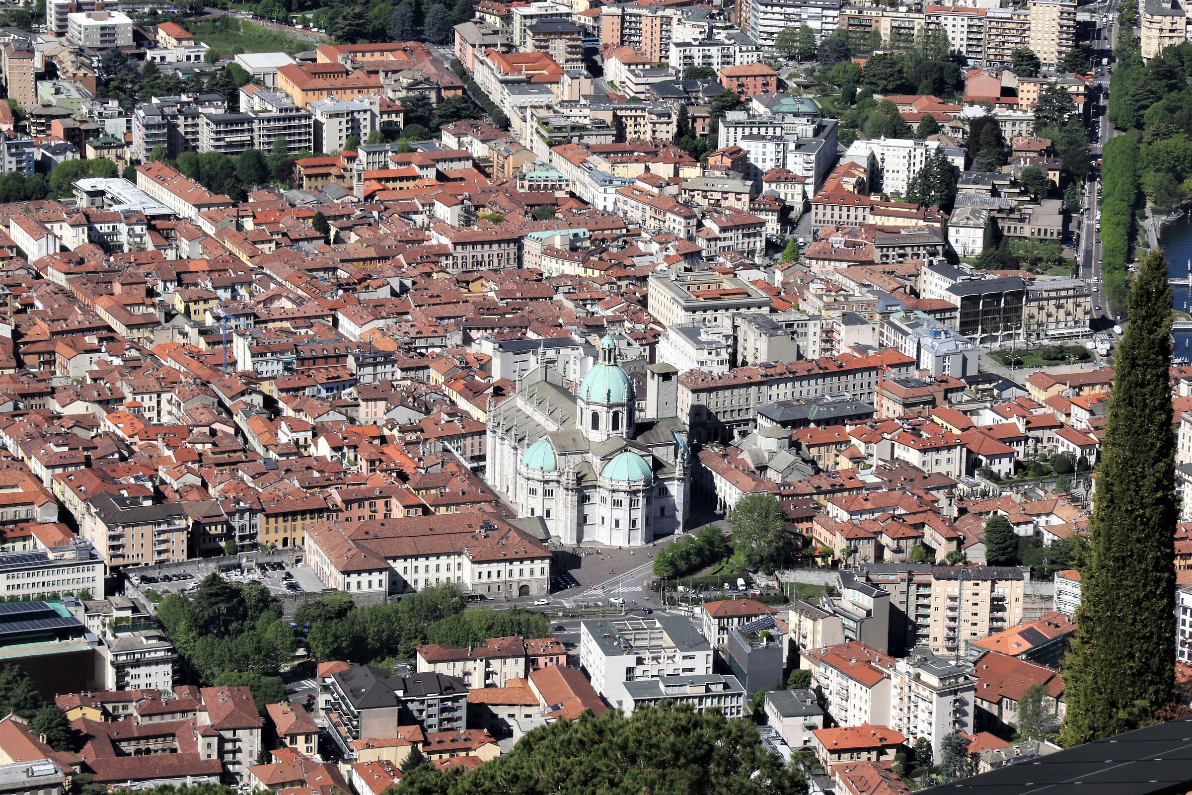 Como as seen from Brunate...