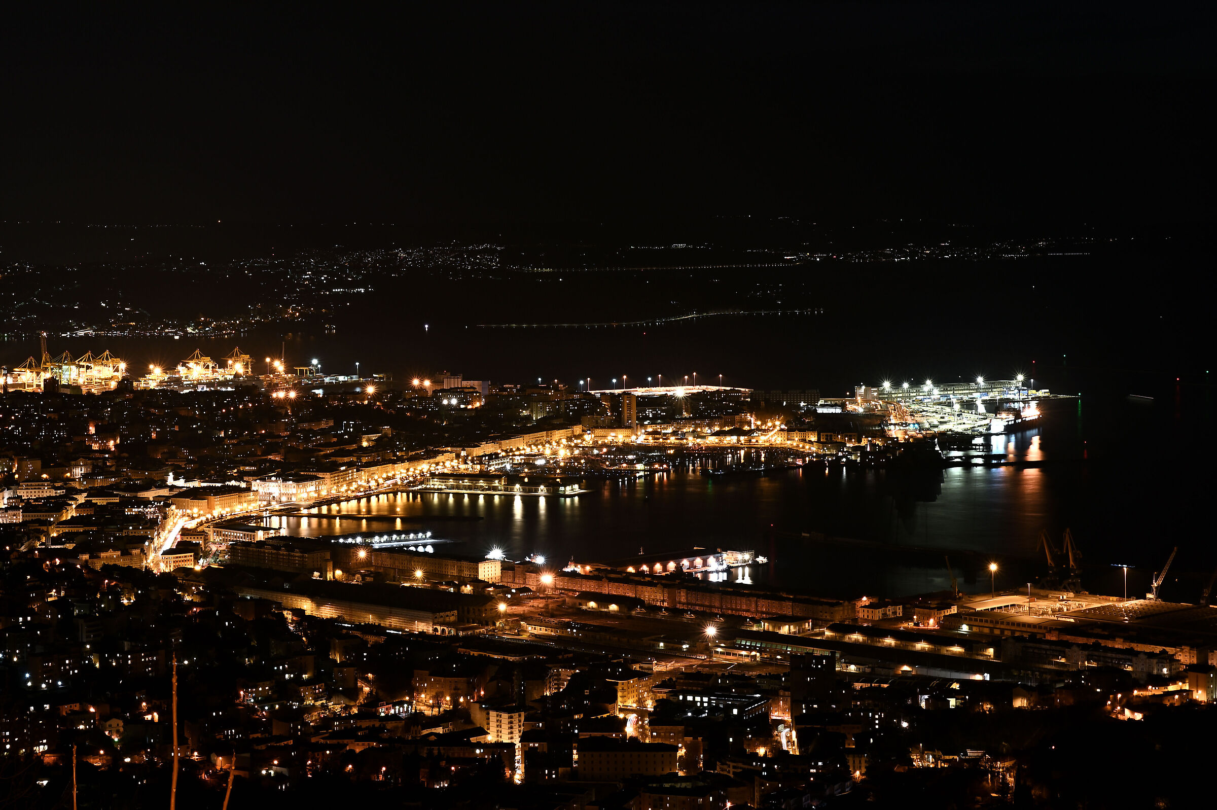 Trieste dall'alto...