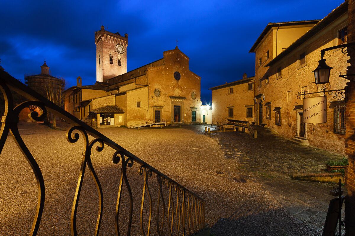 In the gold and blue of San Miniato ... ...