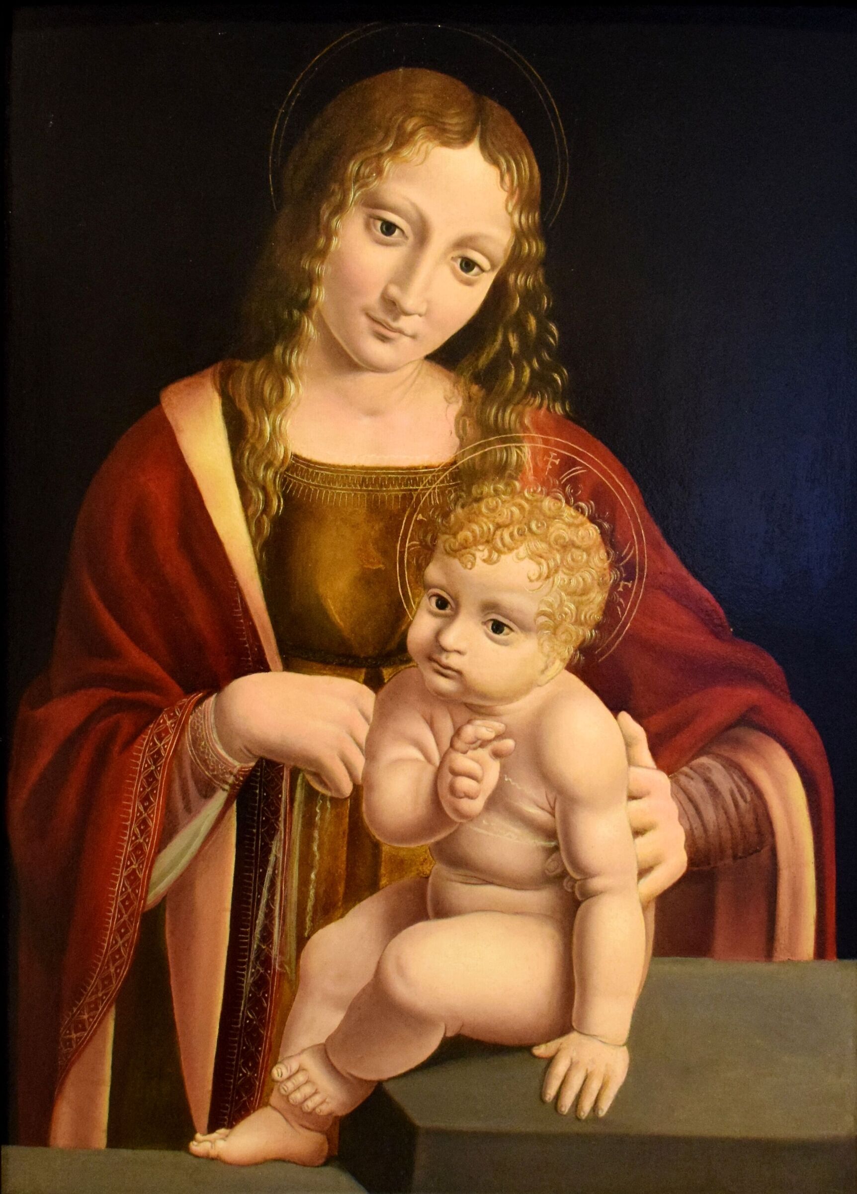 Bernardino de Conti "Madonna and Child"...