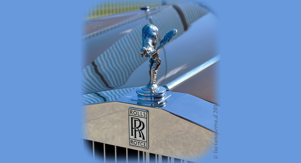 The Angel in the Rolls Royce Silver Shadow (1969)...