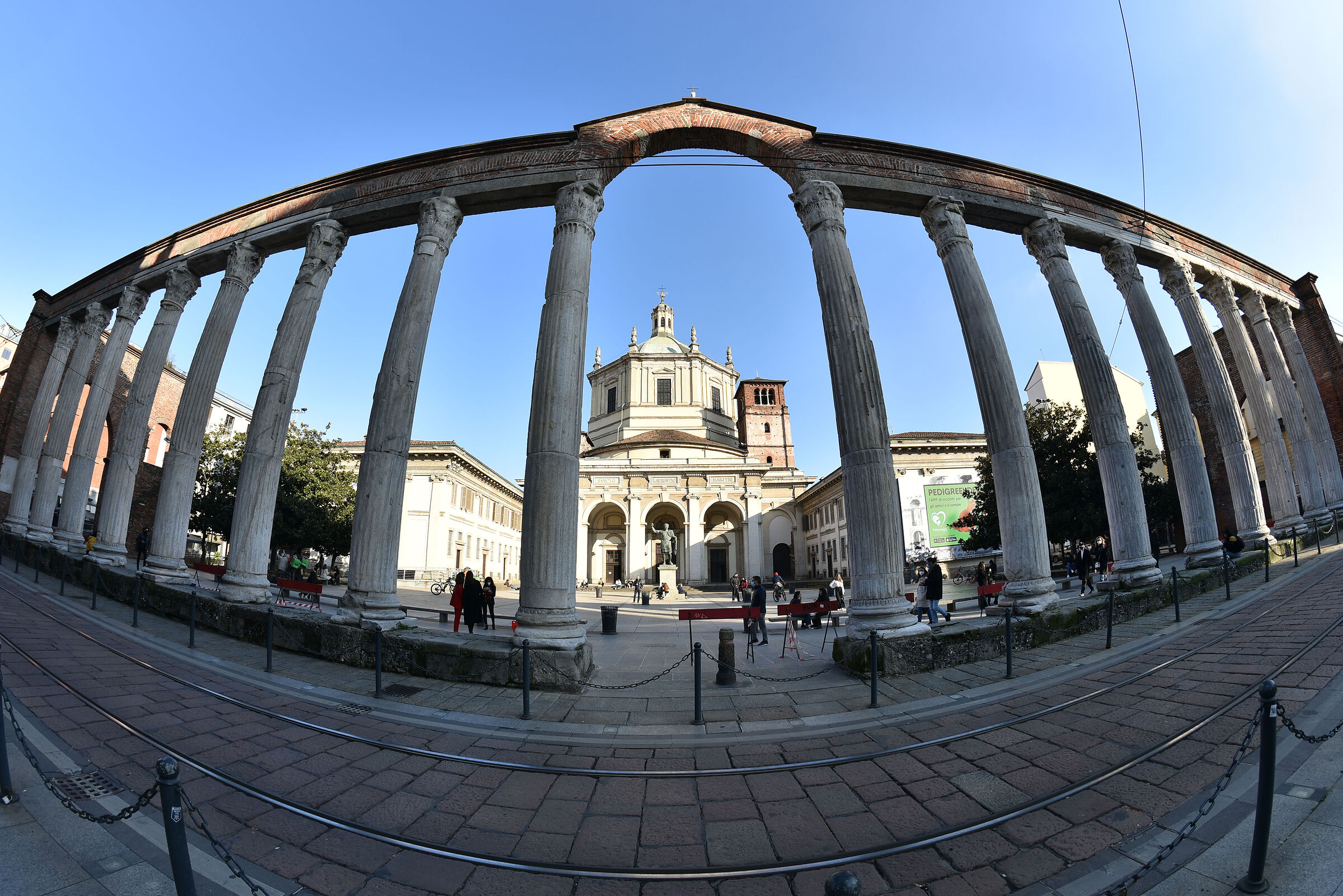 Columns of San Lorenzo (Milan)...