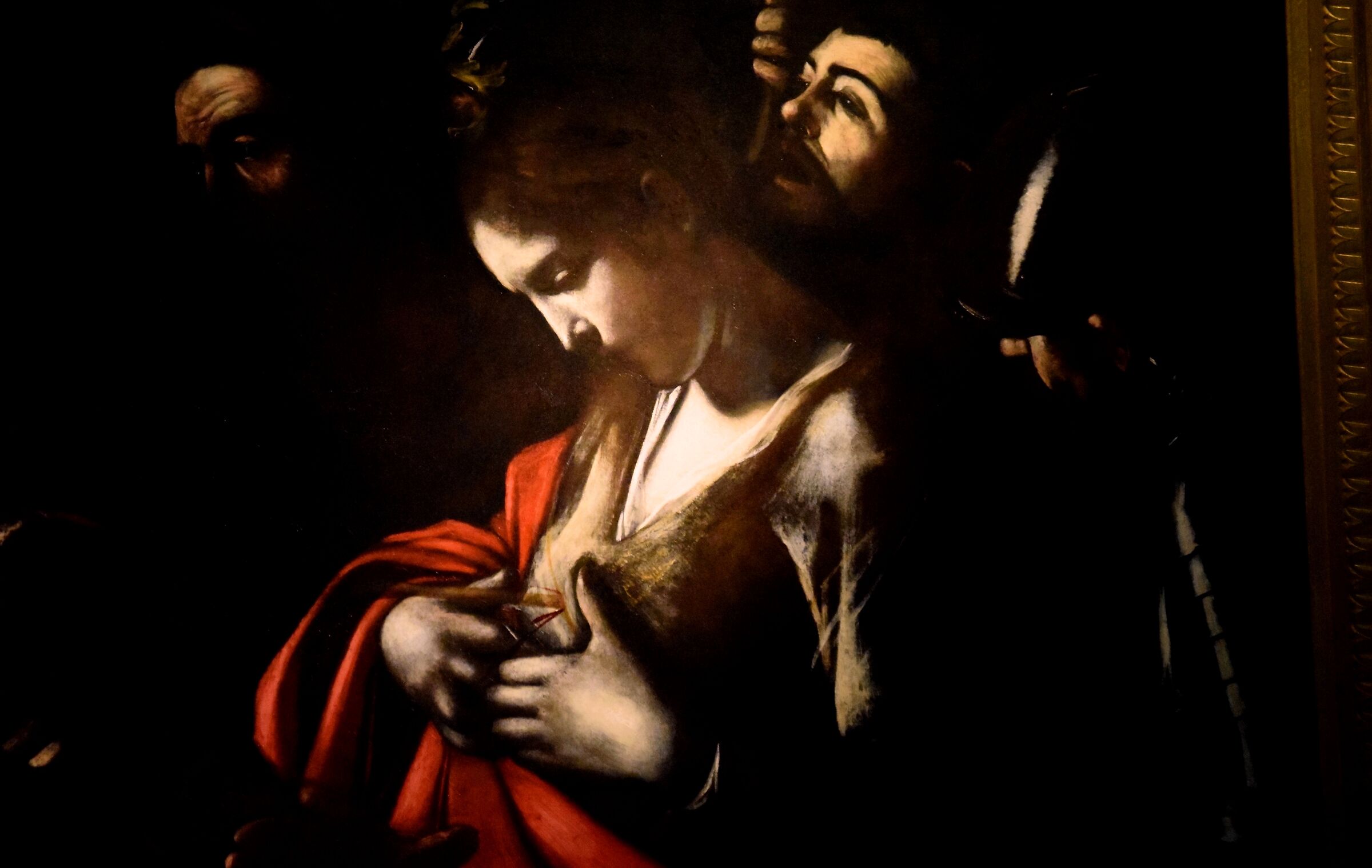 Caravaggio"Martirio di Sant'Orsola" (Part.)...