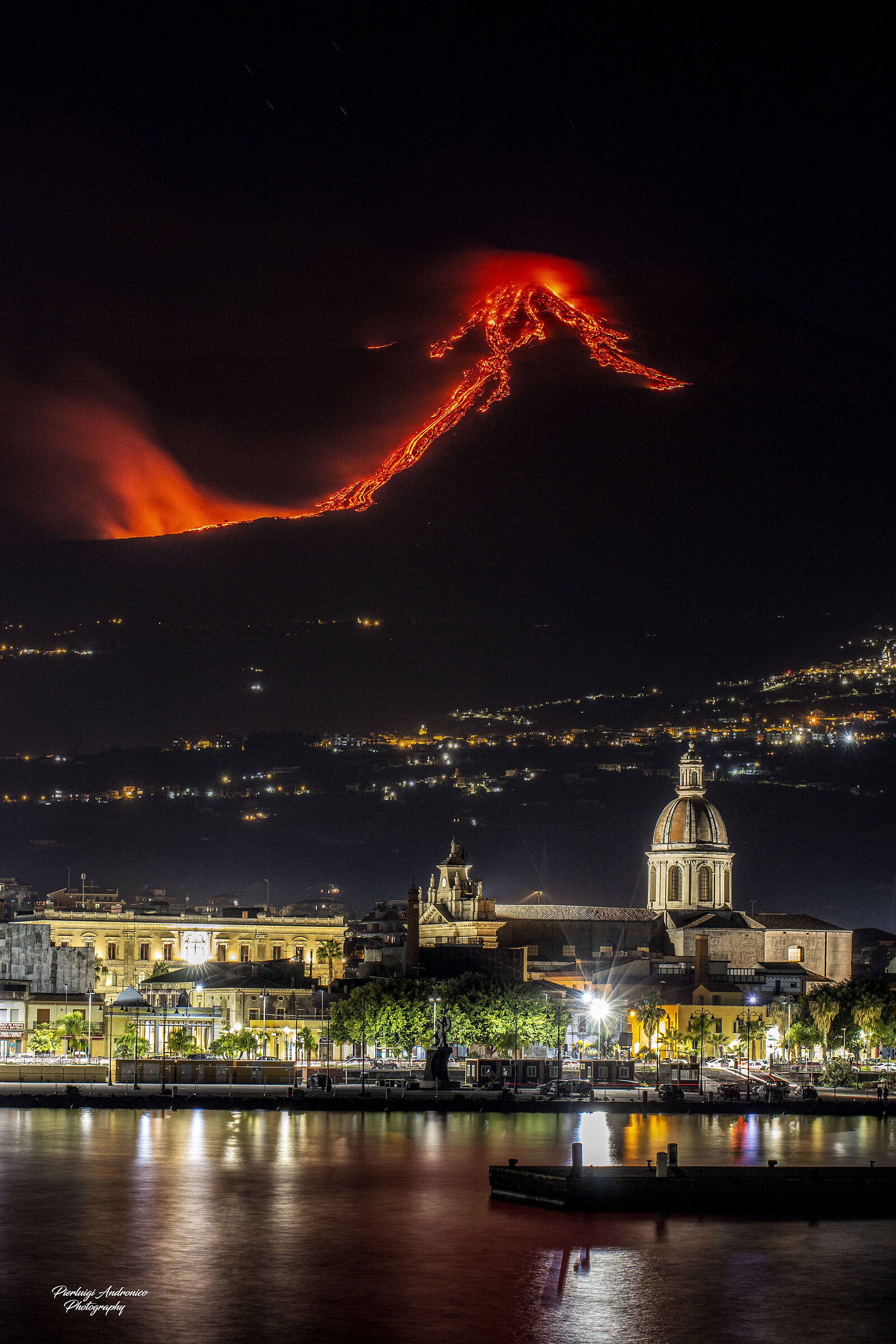 Etna Volcano in Eruption...