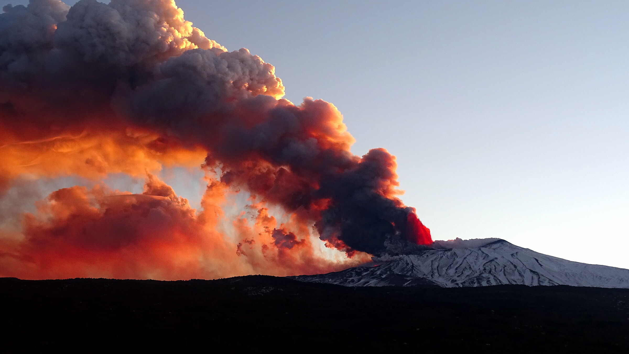 Etna eruzione del 16/02/2021...