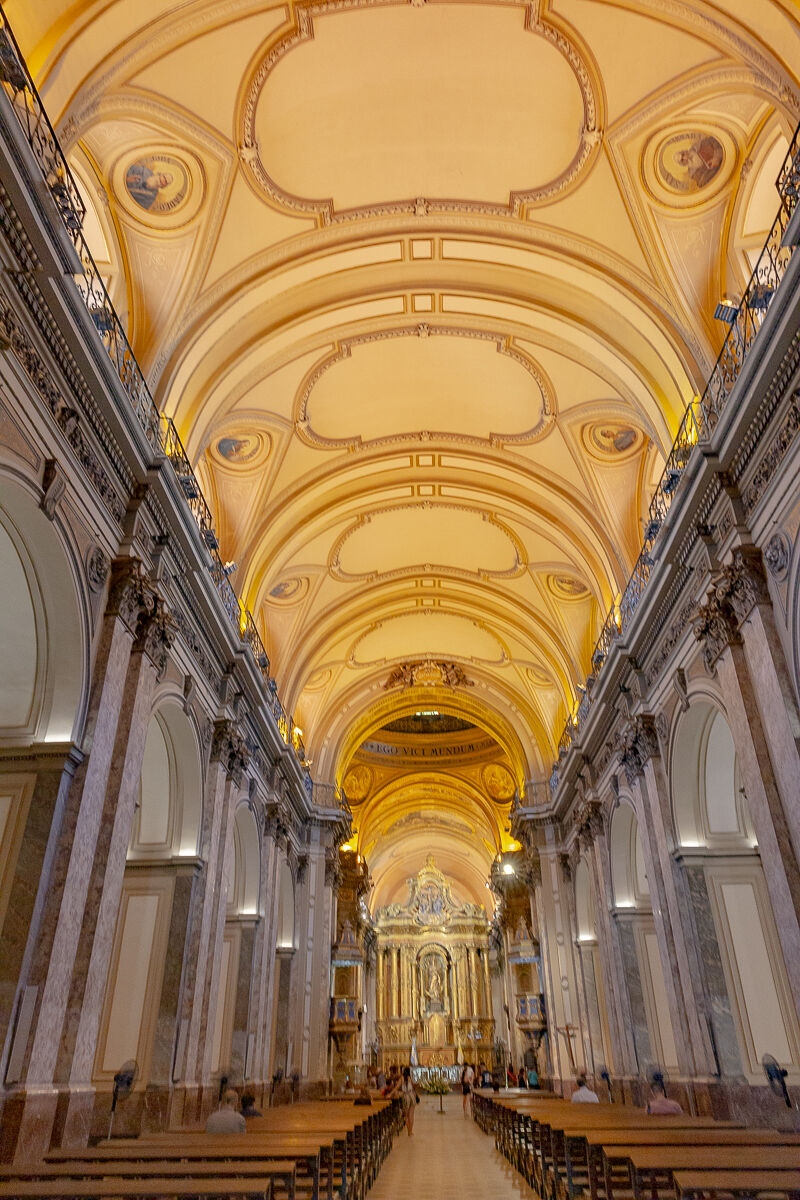 Primada Cathedral of Bergoglio Buenos Aires...