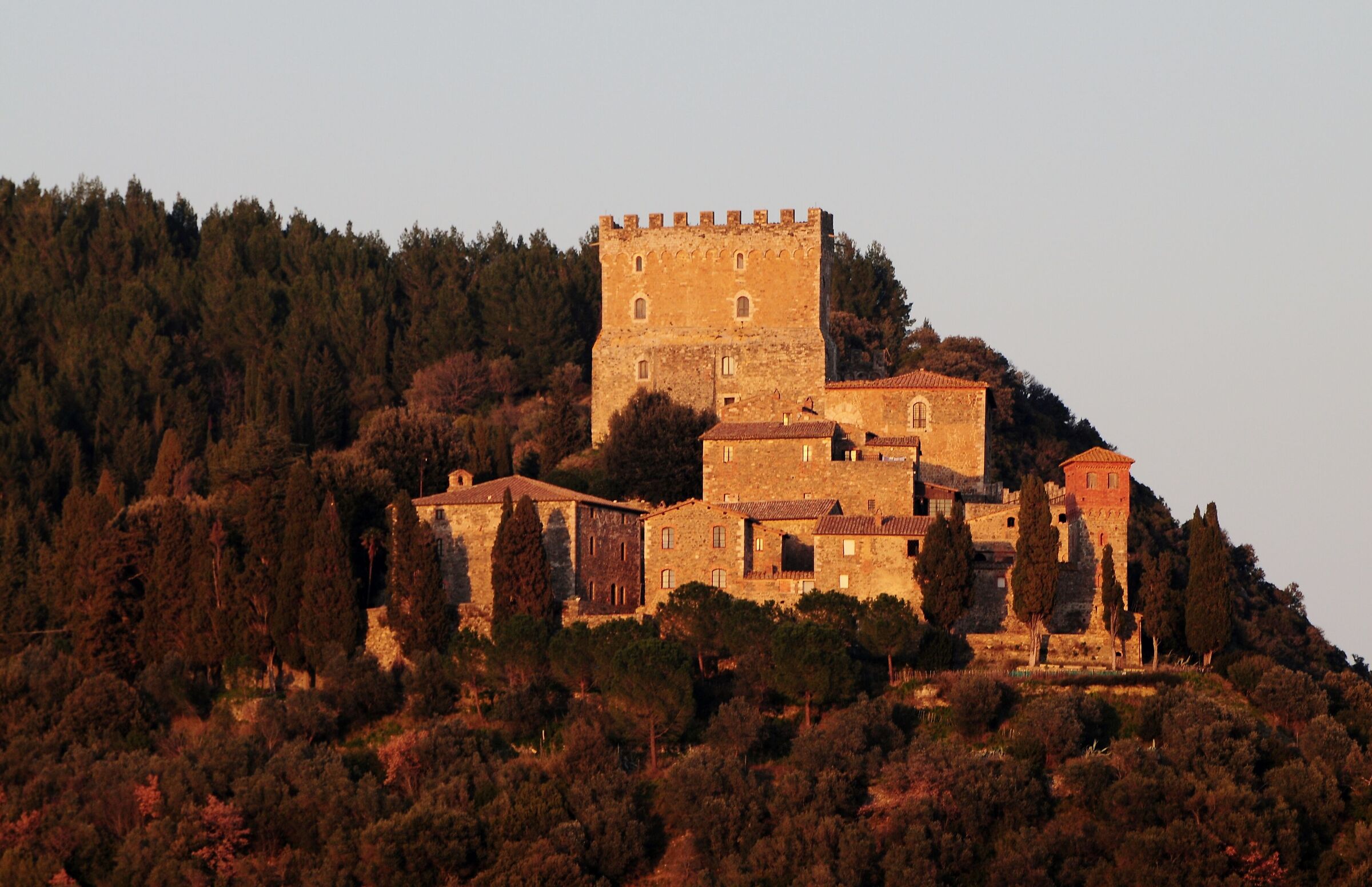 Ripa d'Orcia Castle...