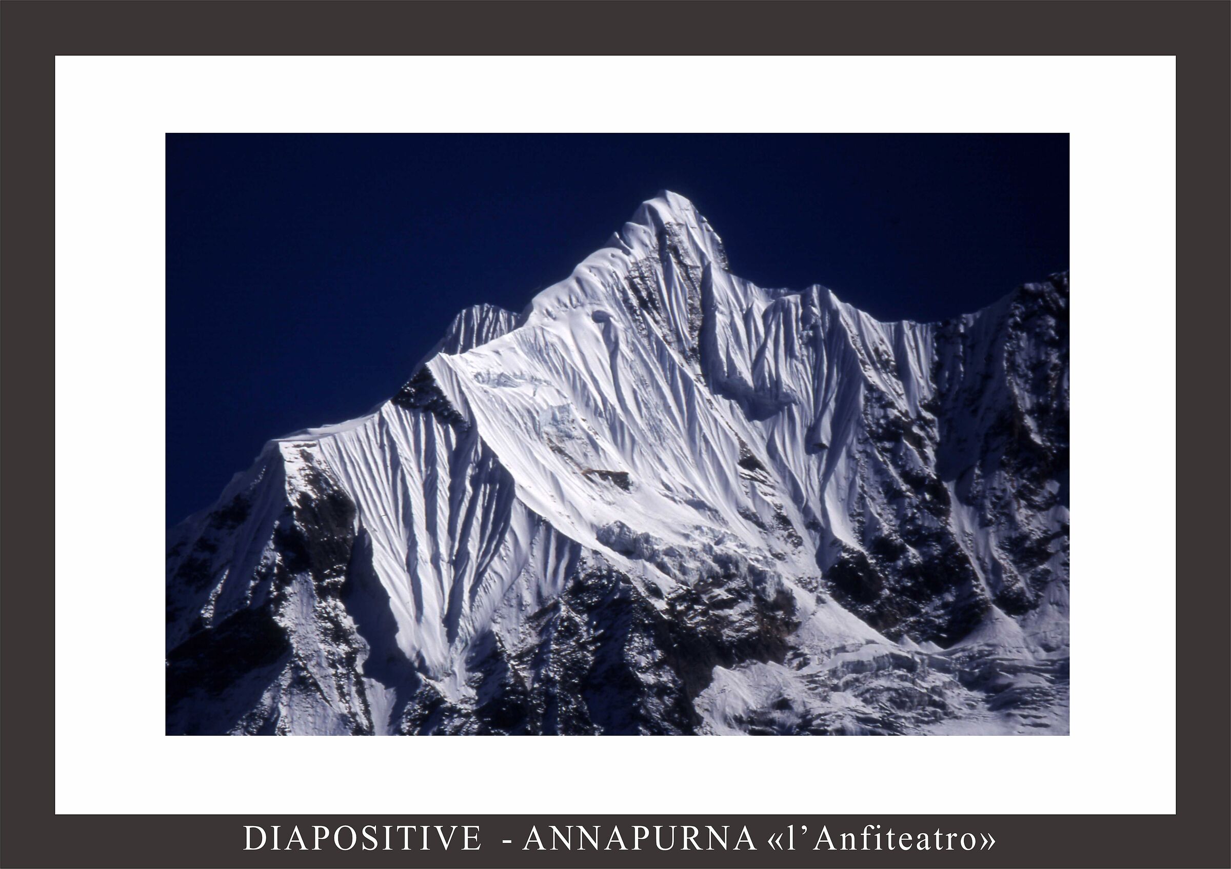 l'anfiteatro delle Annapurna...