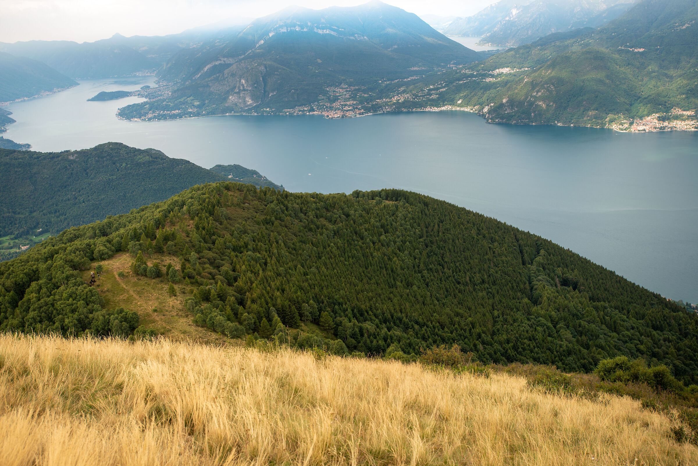 Giumello overlooking Lake Como...