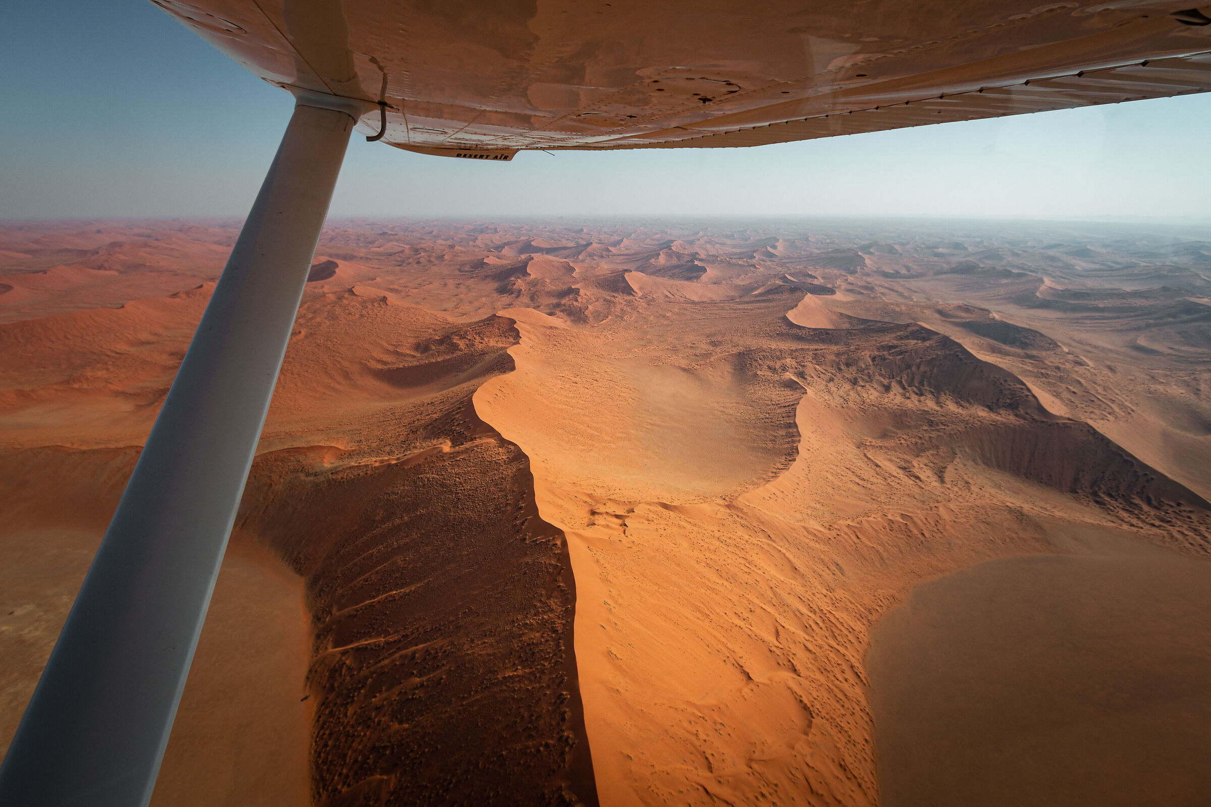 Namib Desert from above...