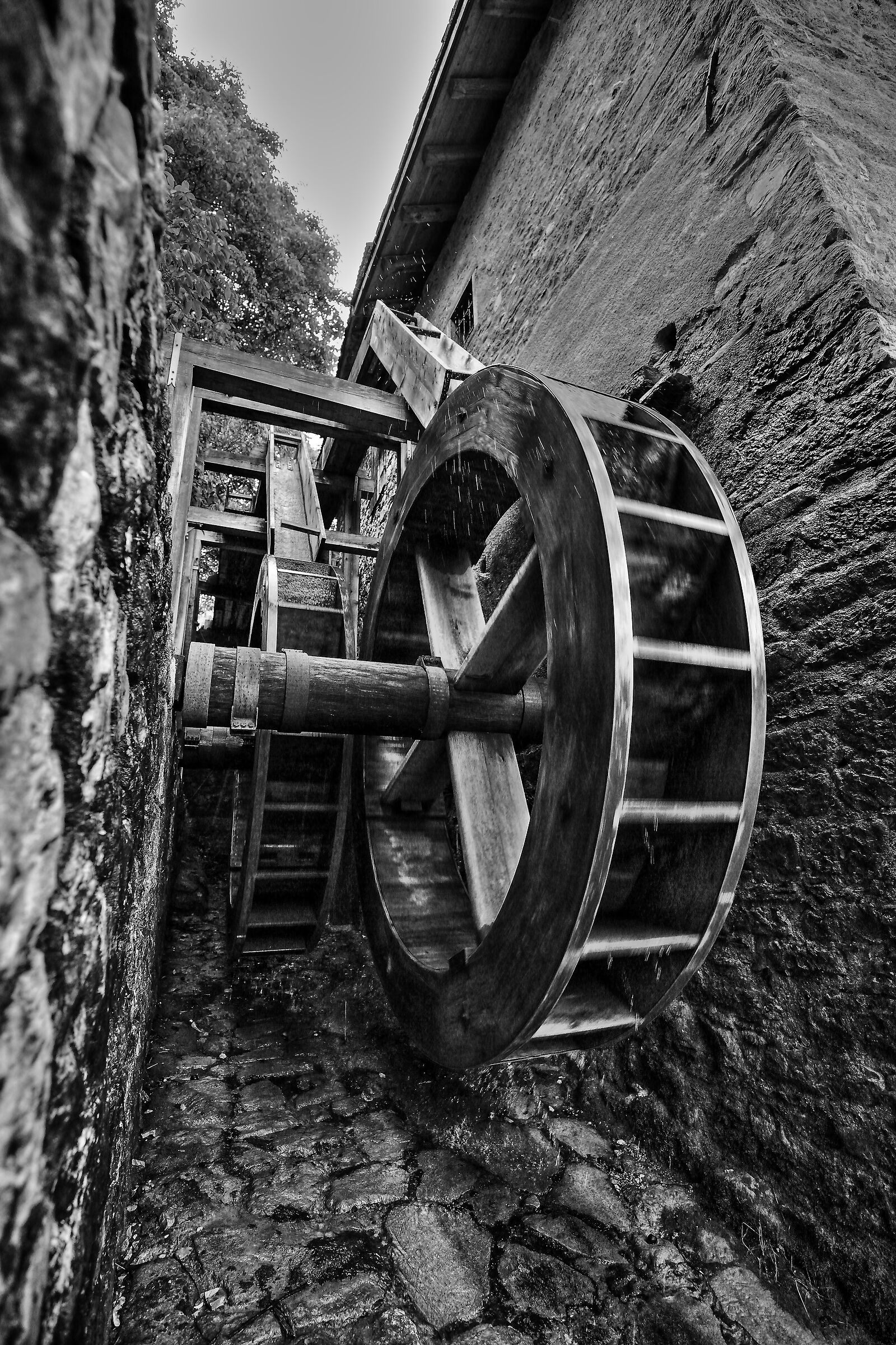 The rough of the mills of Lozzo di Cadore...