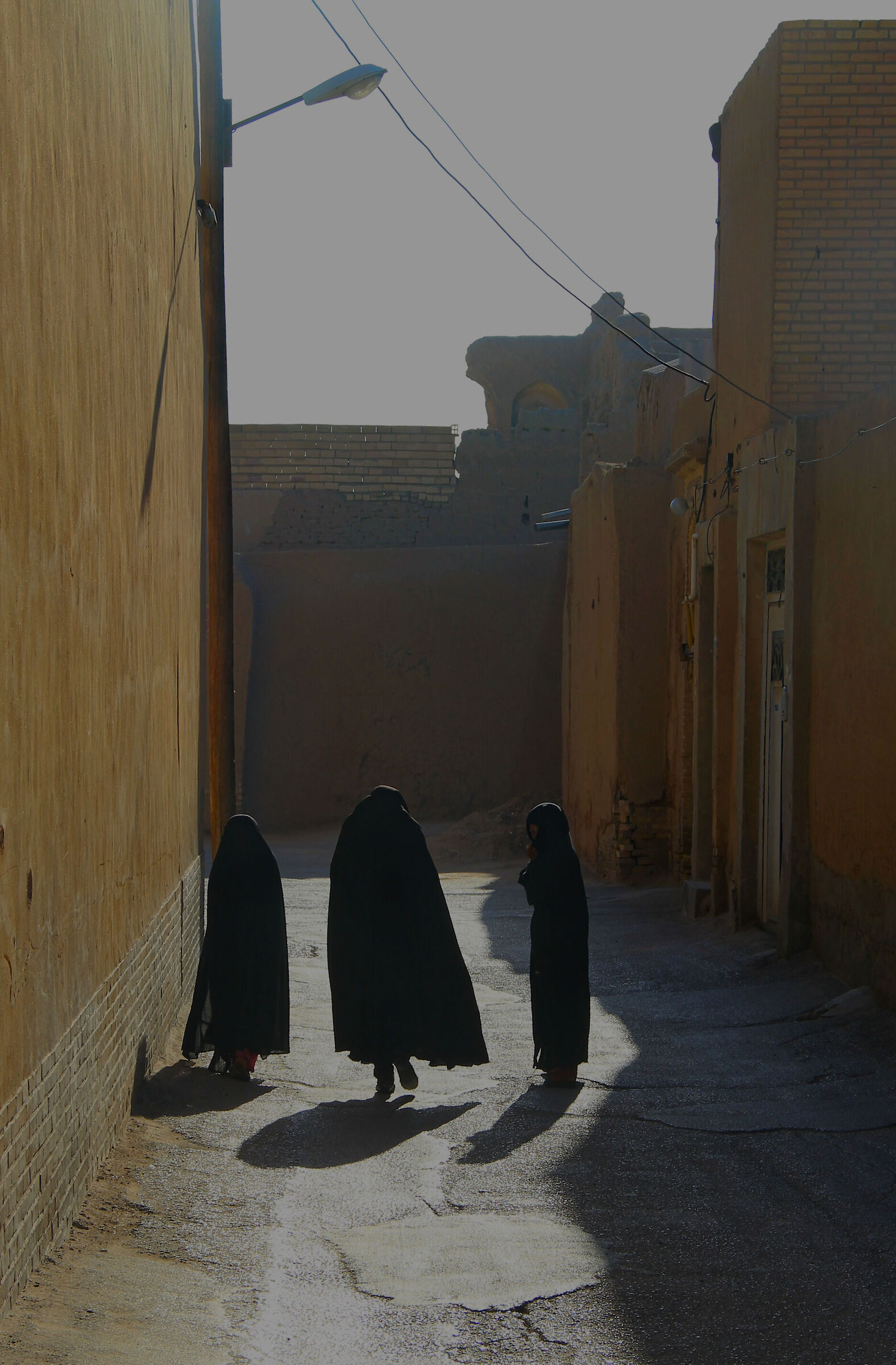 In the alleys of old Yazd...