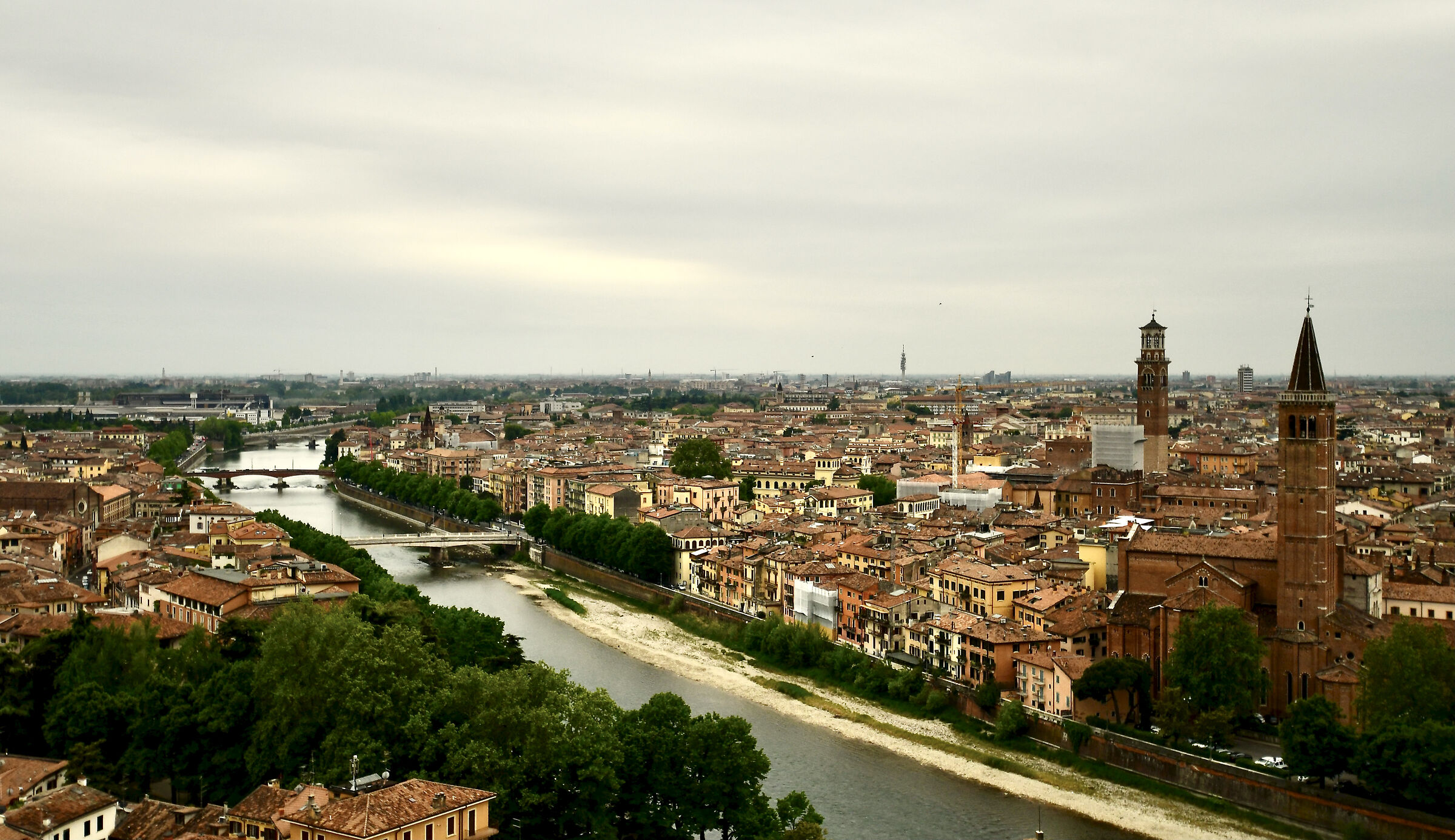 Verona from above...