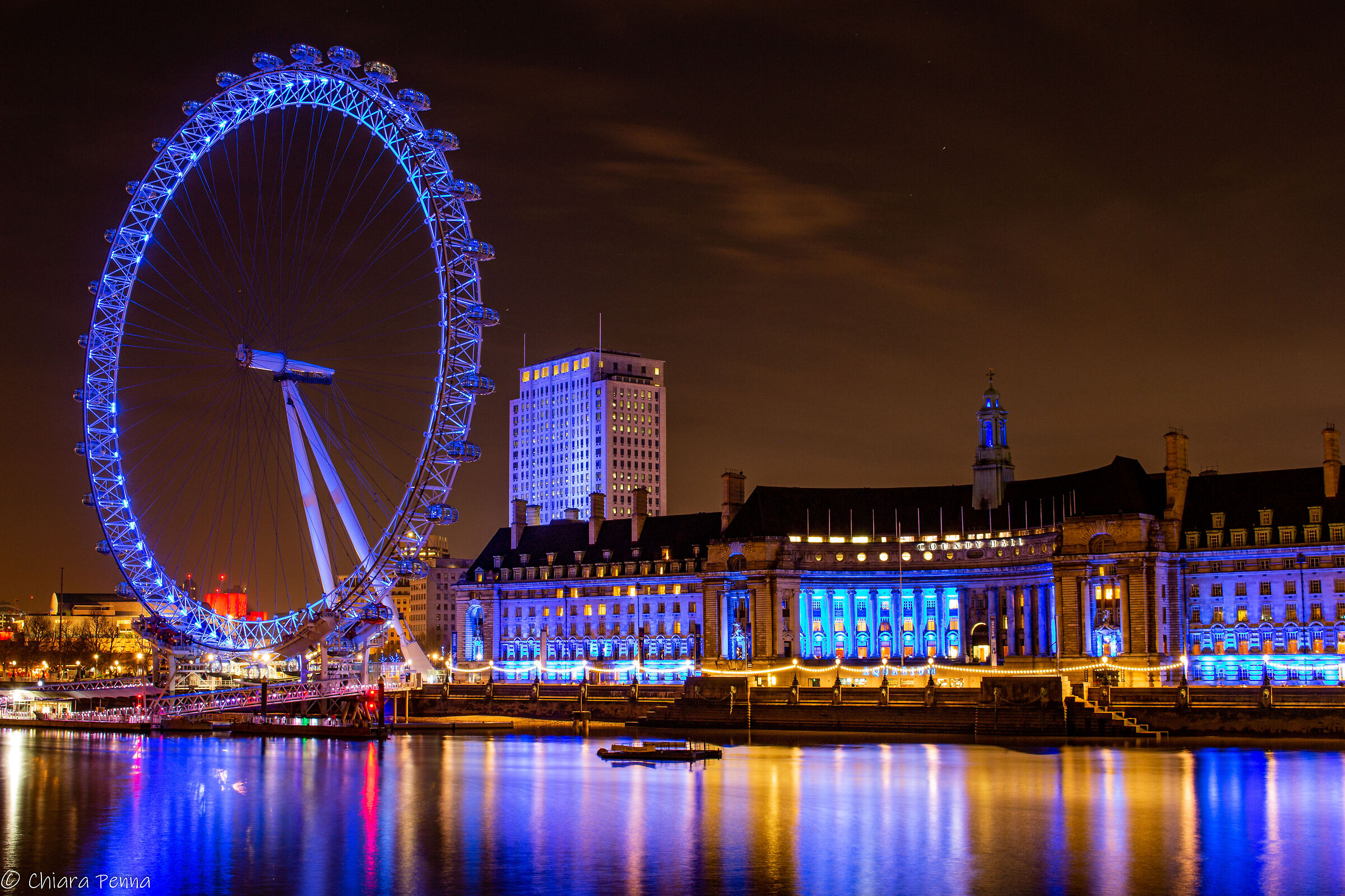 London eye by night...