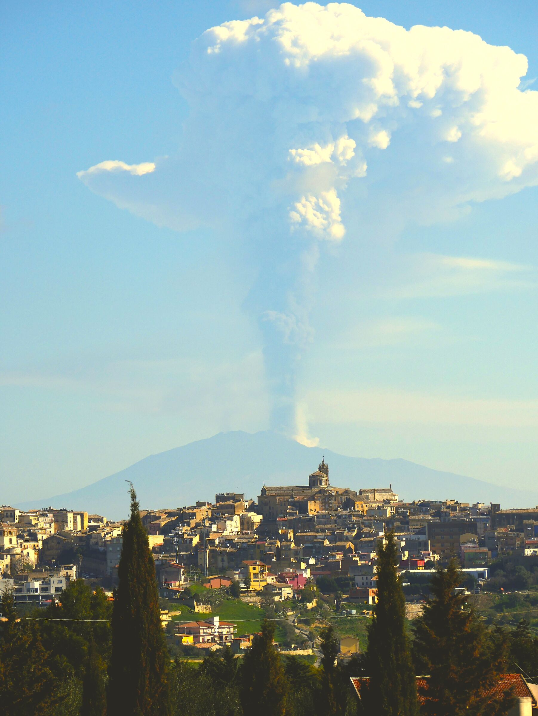 panorama with Etna (March 2021)...