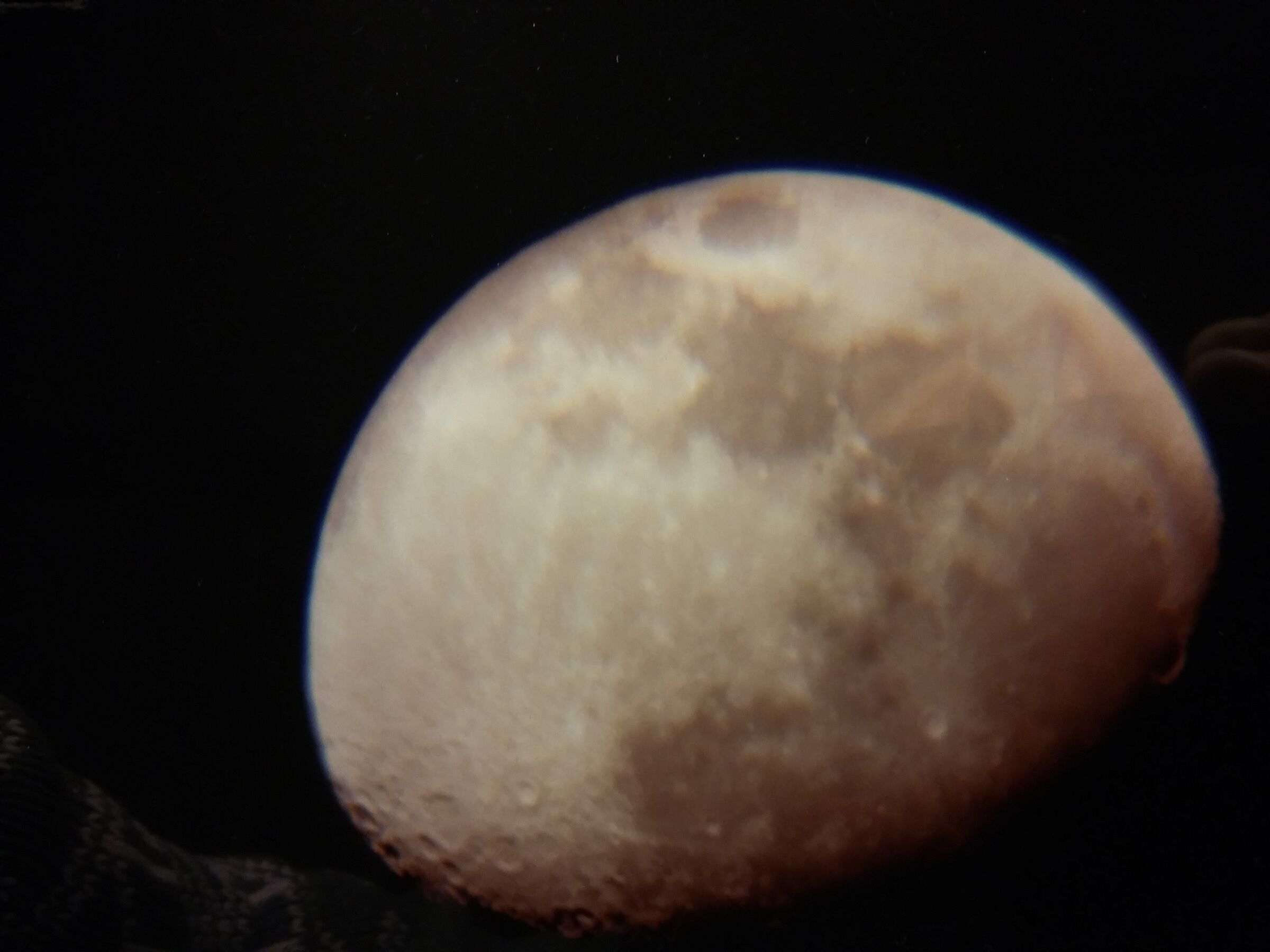 La luna...