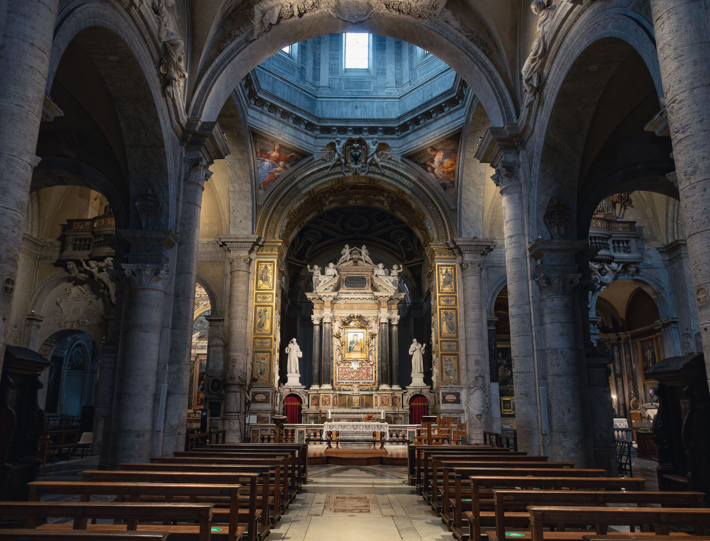 Basilica of Santa Maria del Popolo - Rome...